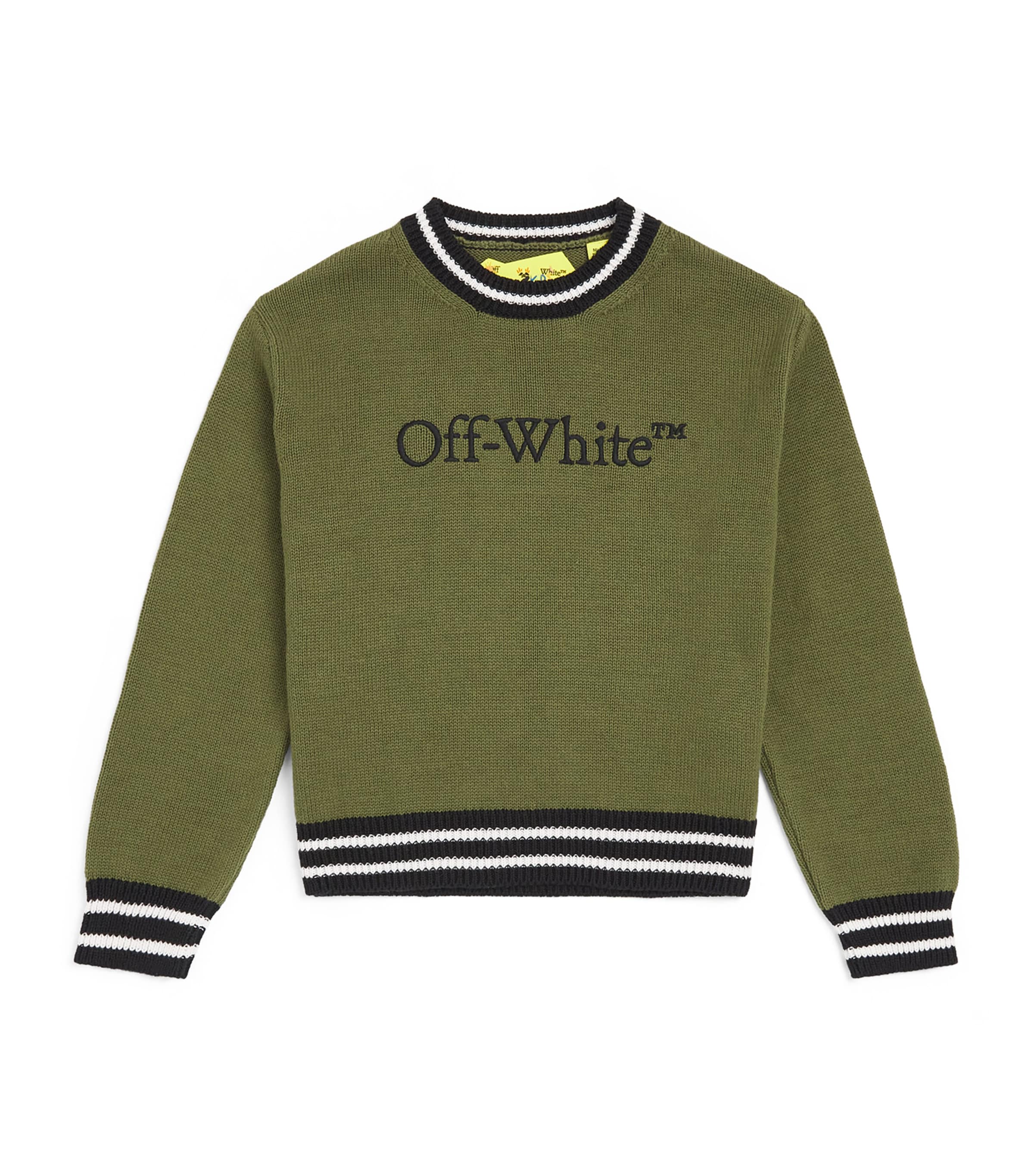 Cotton Big Bookish Sweater (4-12+ Years) MARTINI OLIVE Image 1