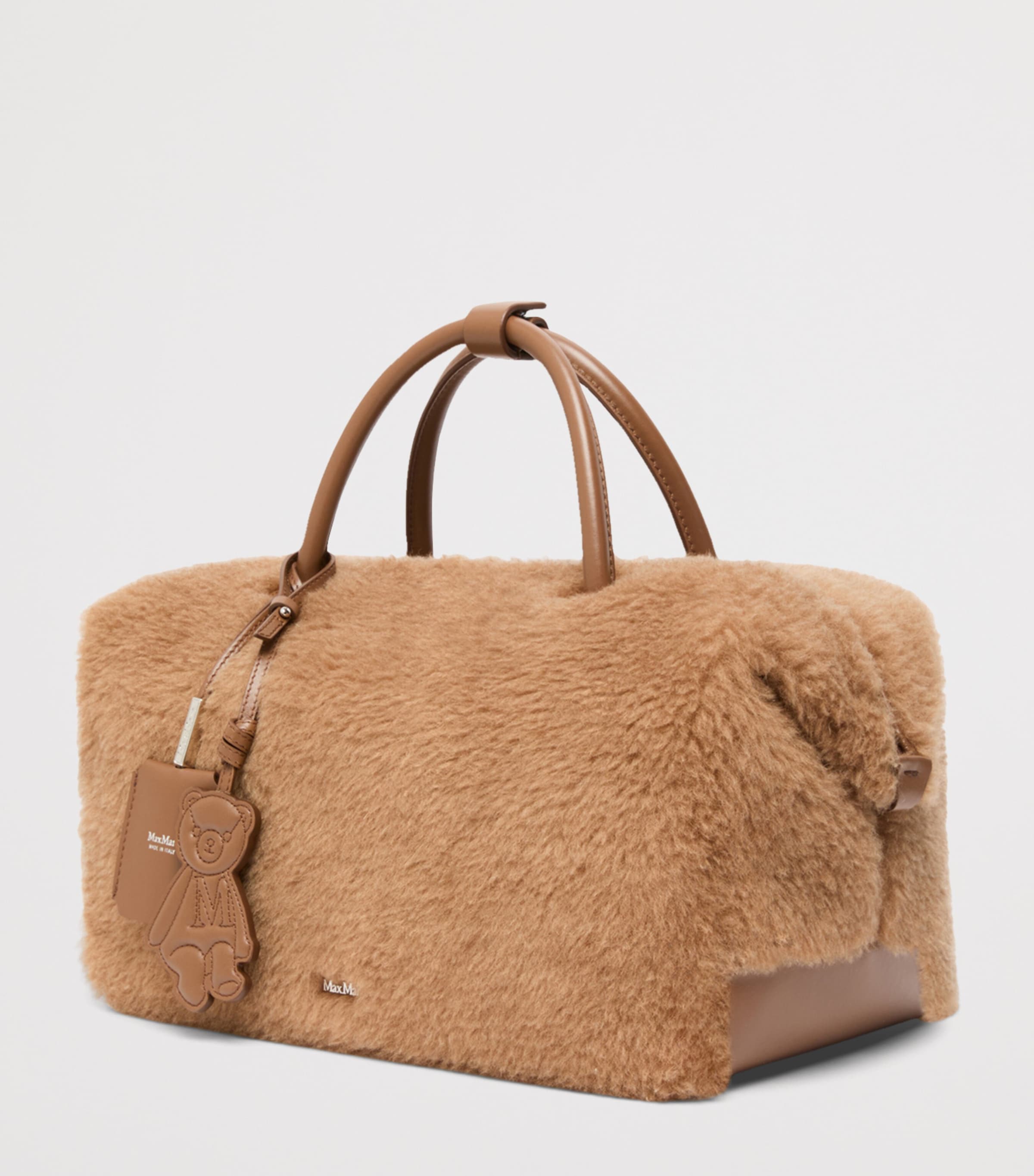Max Mara Teddy Top-Handle Bag Camel Image 3