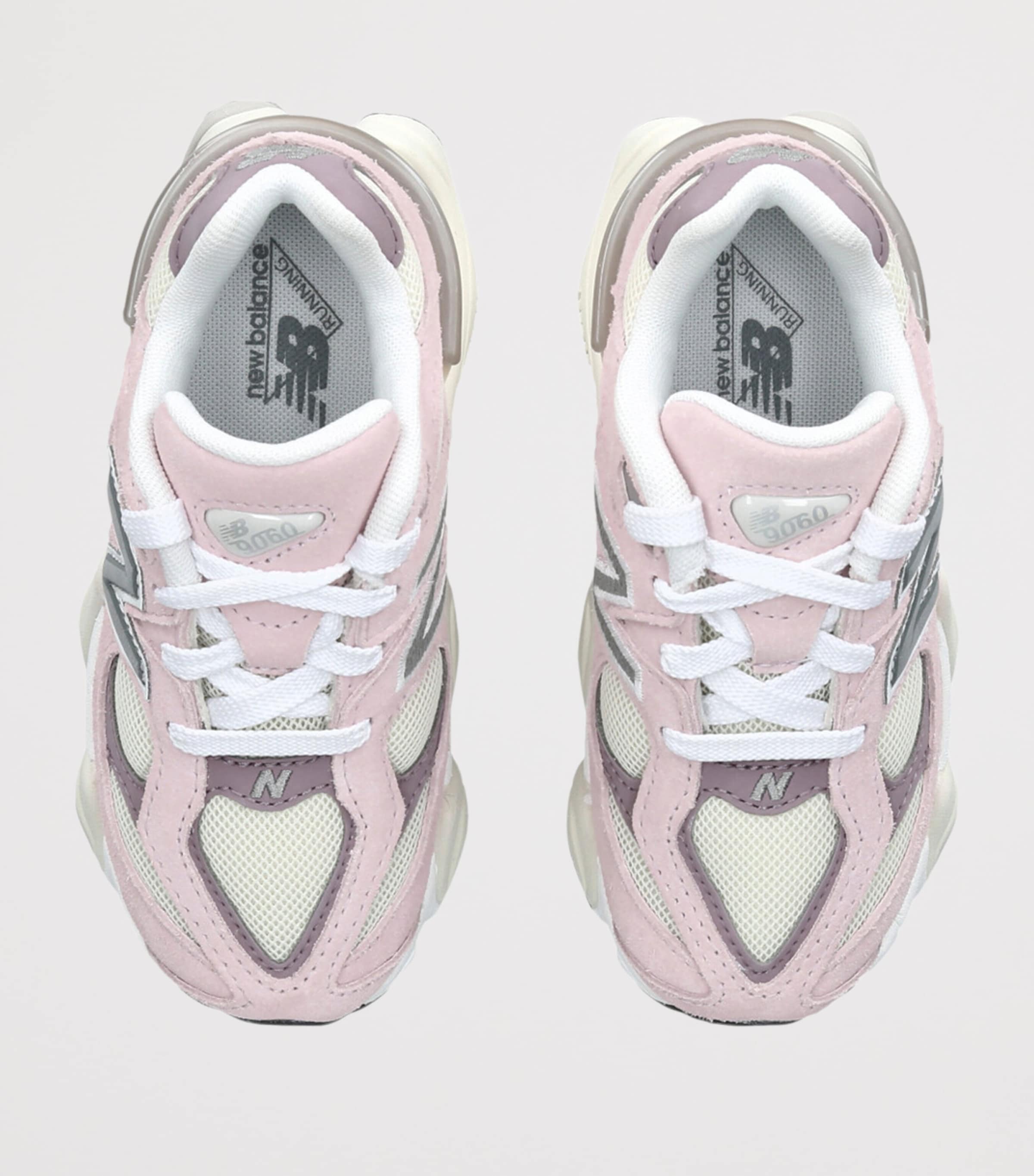 New Balance Kids Suede 9060 Sneakers Pink Comb Image 4