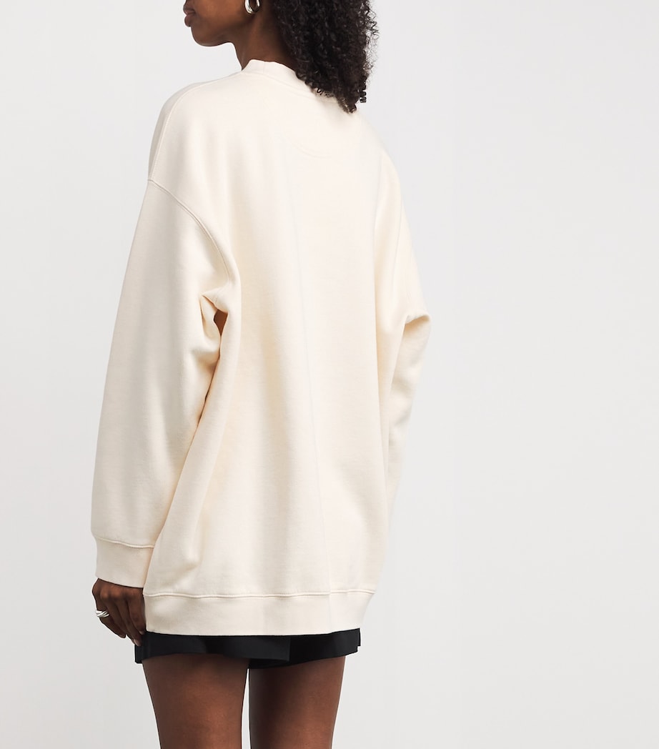 Logo Tyler Sweatshirt OATMEAL Image 4