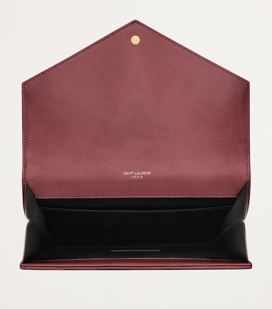 Small Monogram Matelassé Envelope Pouch 6592 Image 3