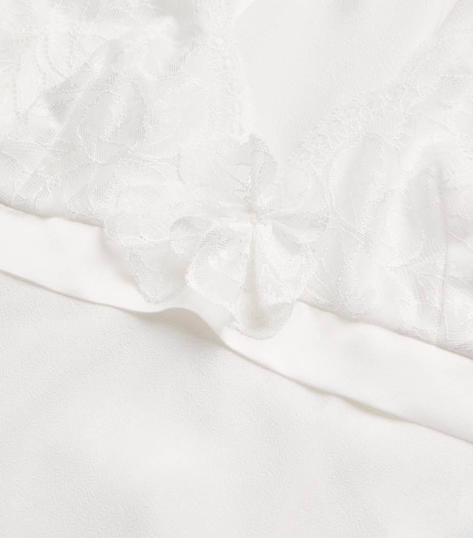 Rosette-Embellished Alba Nightdress OFF WHITE Image 5