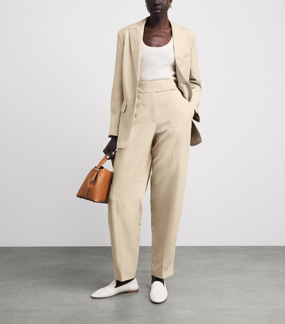 Single-Button Rochd Blazer POWDER Image 2