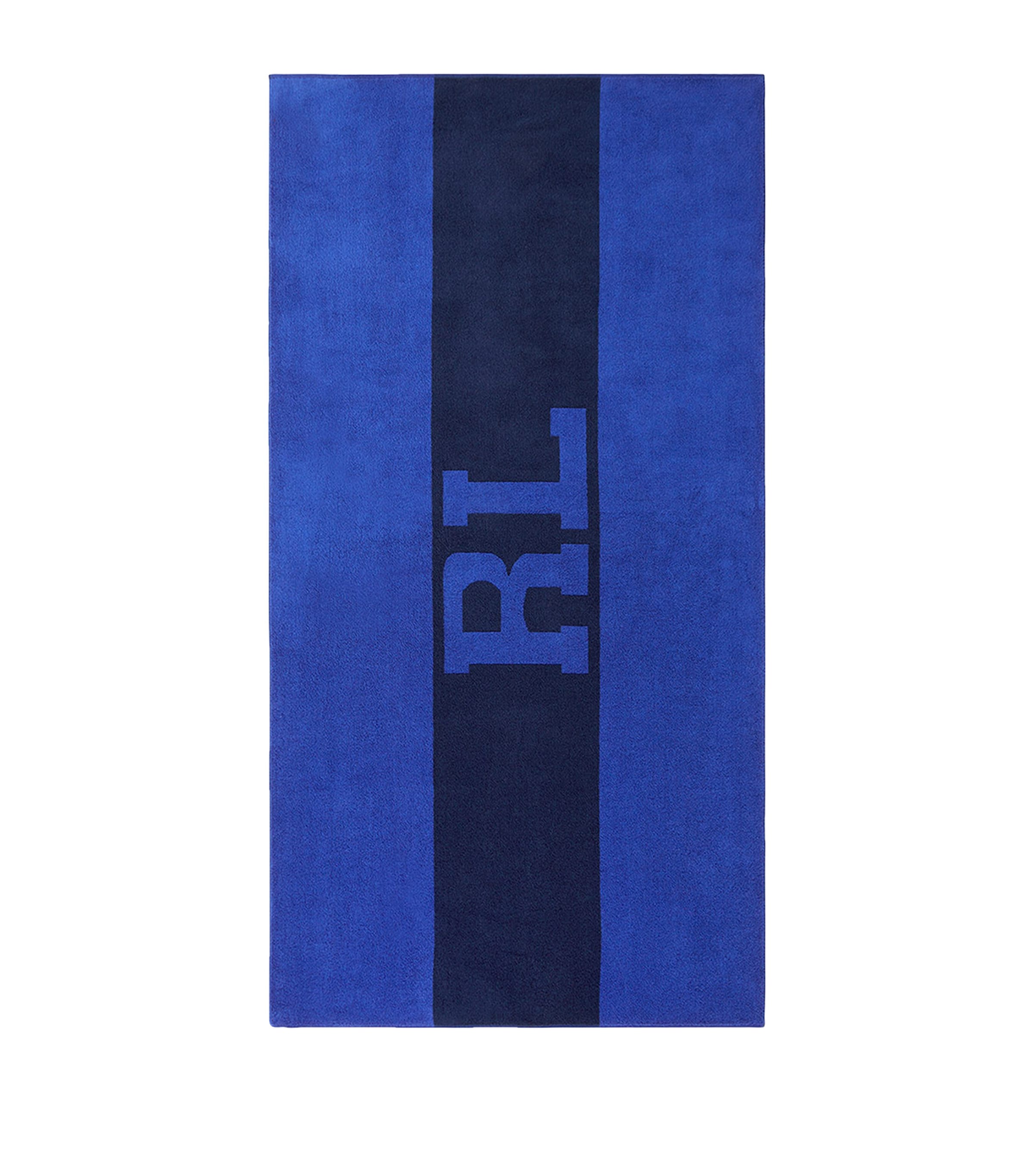 Polo Ralph Lauren Rl Signature Beach Towel In Blue