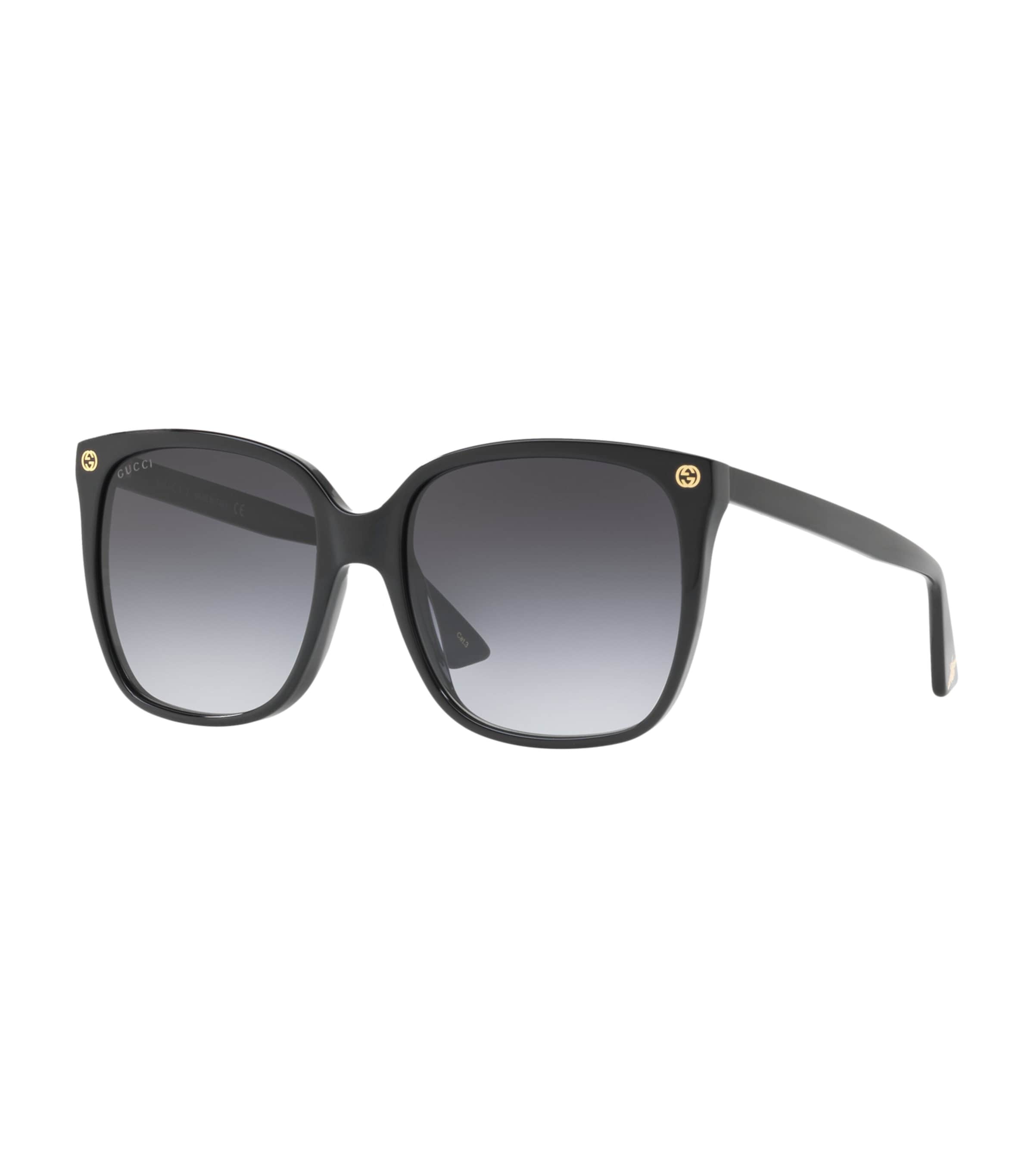 Cat Eye Sunglasses BLACK Image 2