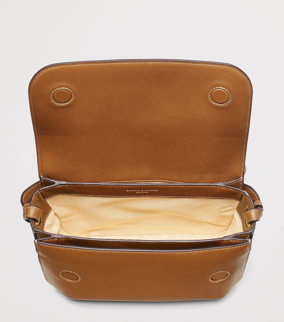 Aspinal Of London ELLA GRANDE BAG Tan Image 5