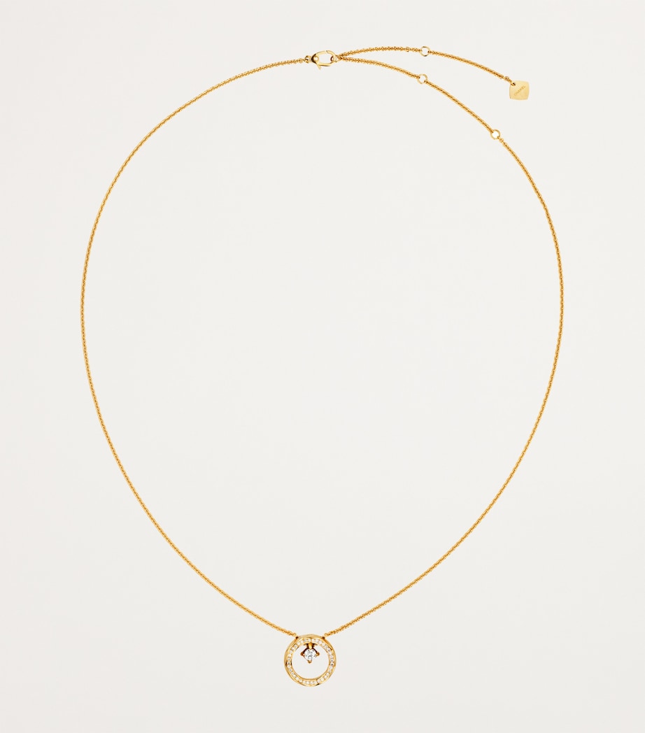Yellow Gold and Diamond Coco Crush Necklace YELLOW Image 4