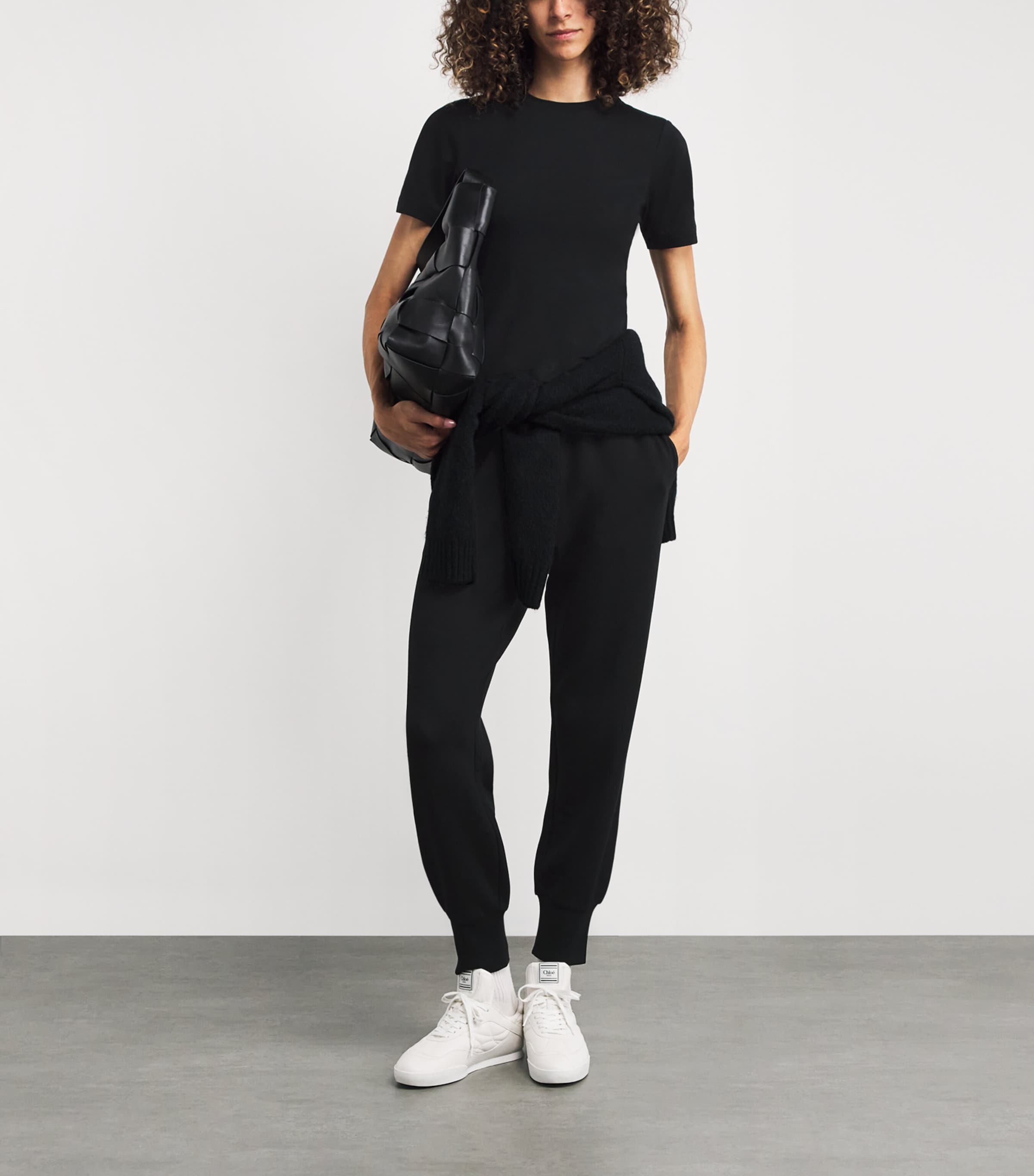 Jersey Regina Slim T-Shirt BLACK Image 2