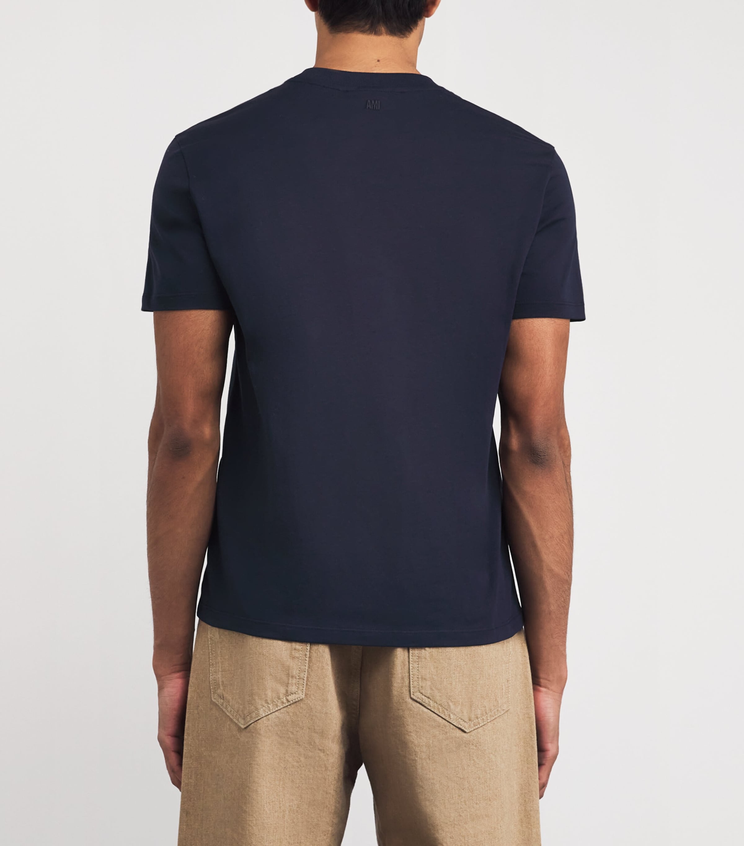 Cotton Ami de Coeur T-Shirt 430 BLEU NUIT Image 4