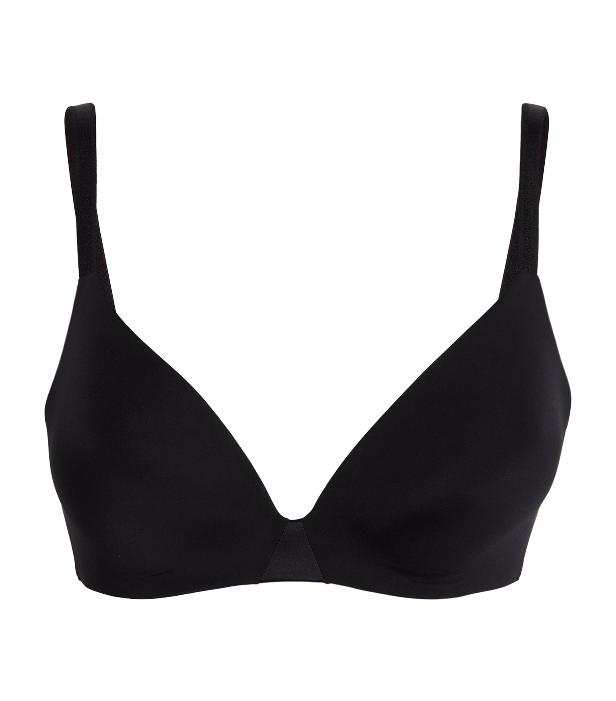 Shop Chantelle Non-wired Essential Bra In Black