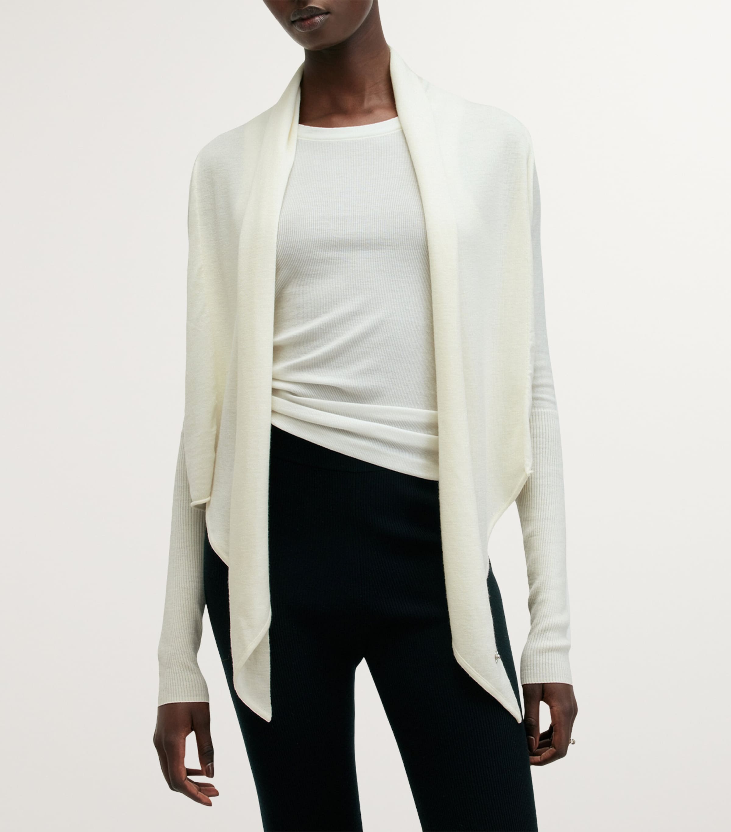 Wasson Cardigan CHALK WHITE Image 8