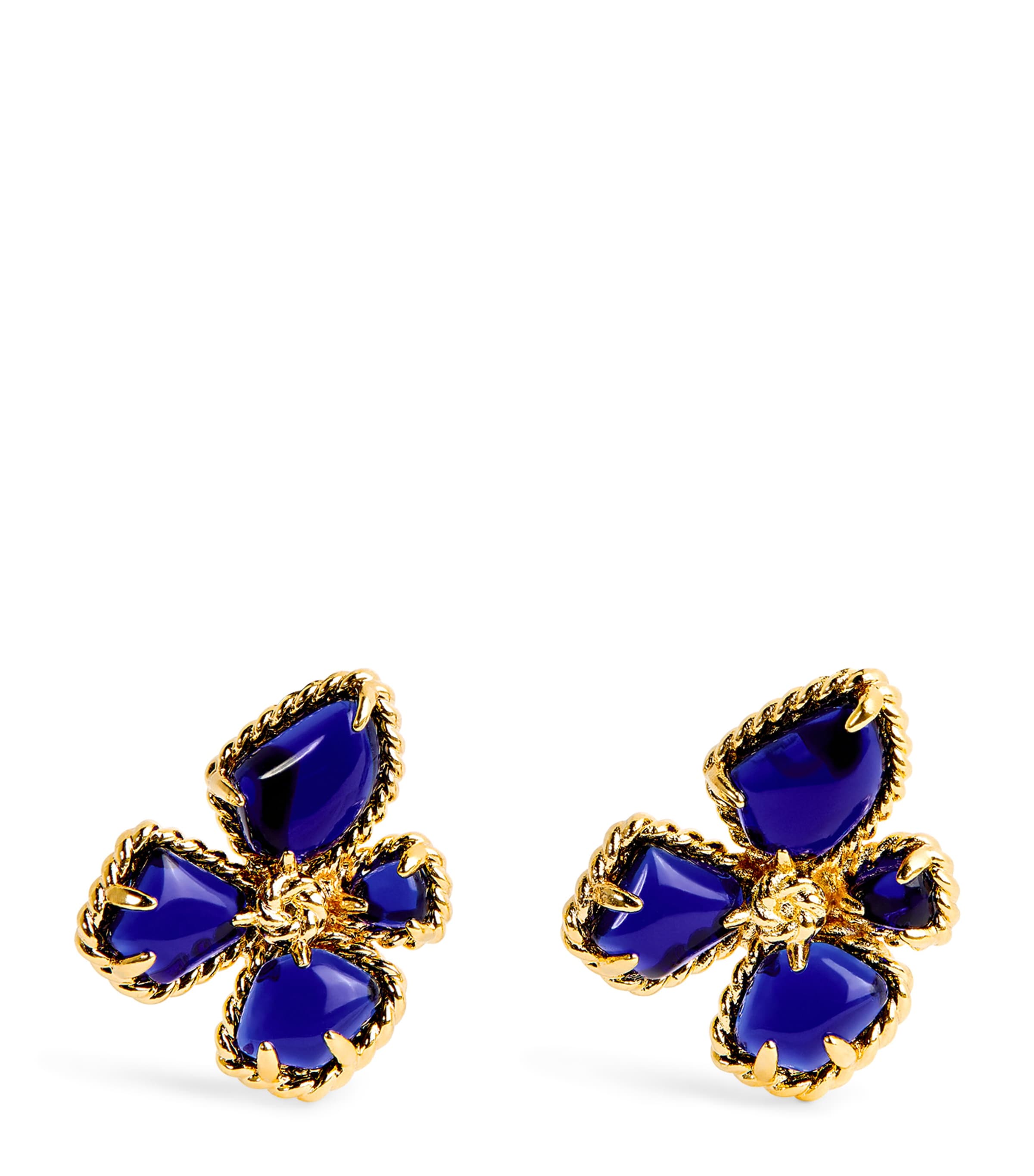 Zimmermann Bloom Stud Earrings In Blue