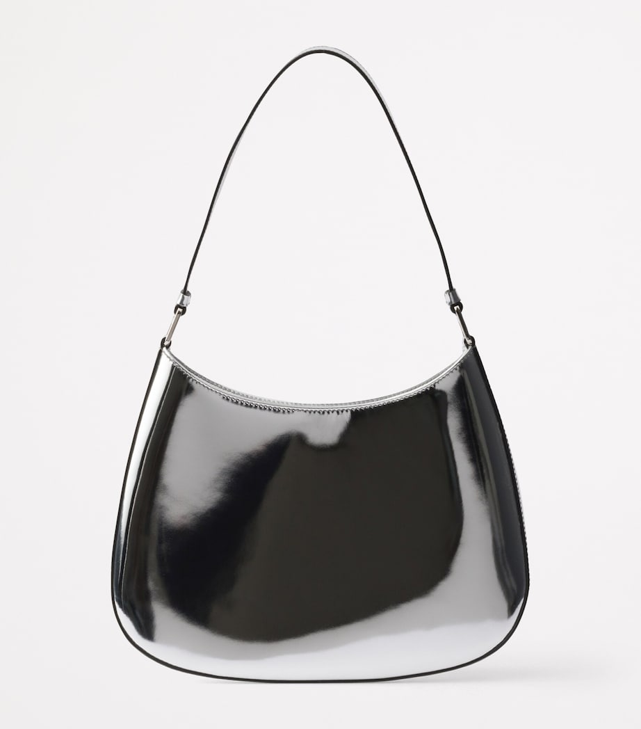 Leather Printed Cleo Shoulder Bag F0118 Image 3