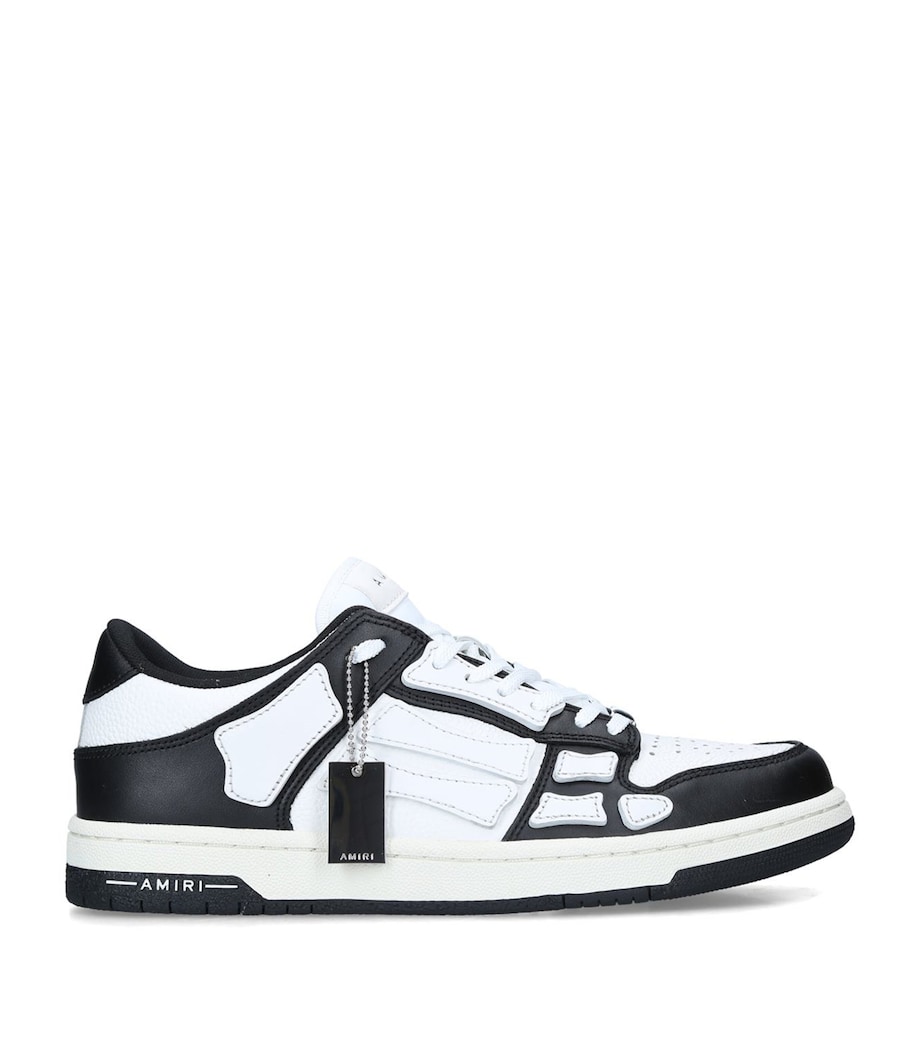 AMIRI Skel Low-Top Sneakers Blk/white Image 6