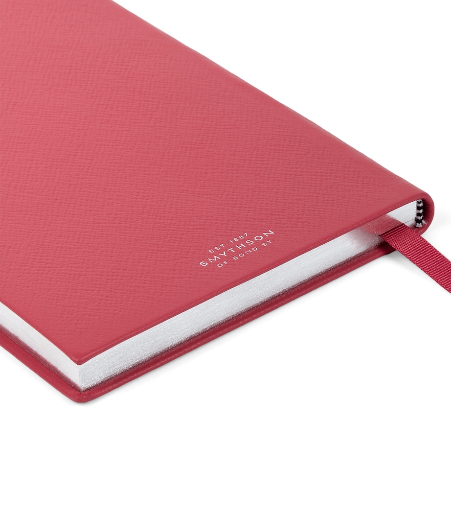 Leather Soho Notebook RASPBERRY Image 4