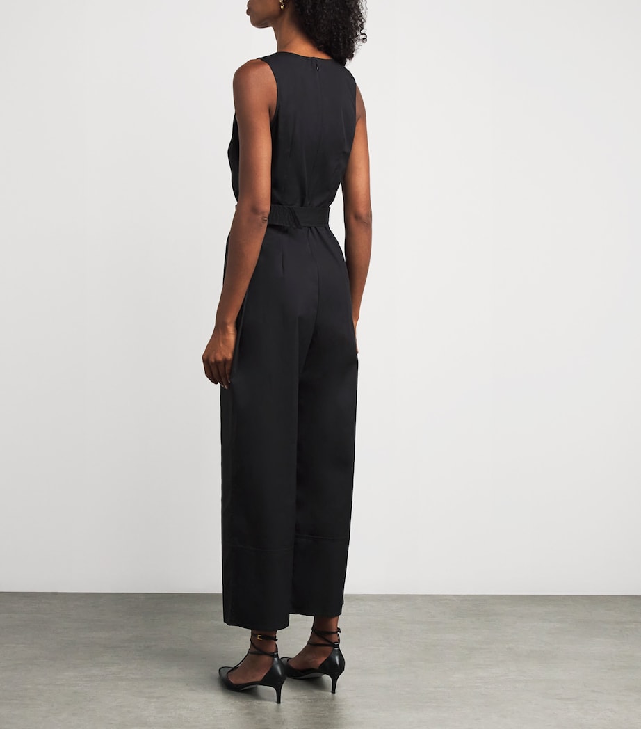 Belted Branca Jumpsuit BLACK Image 3