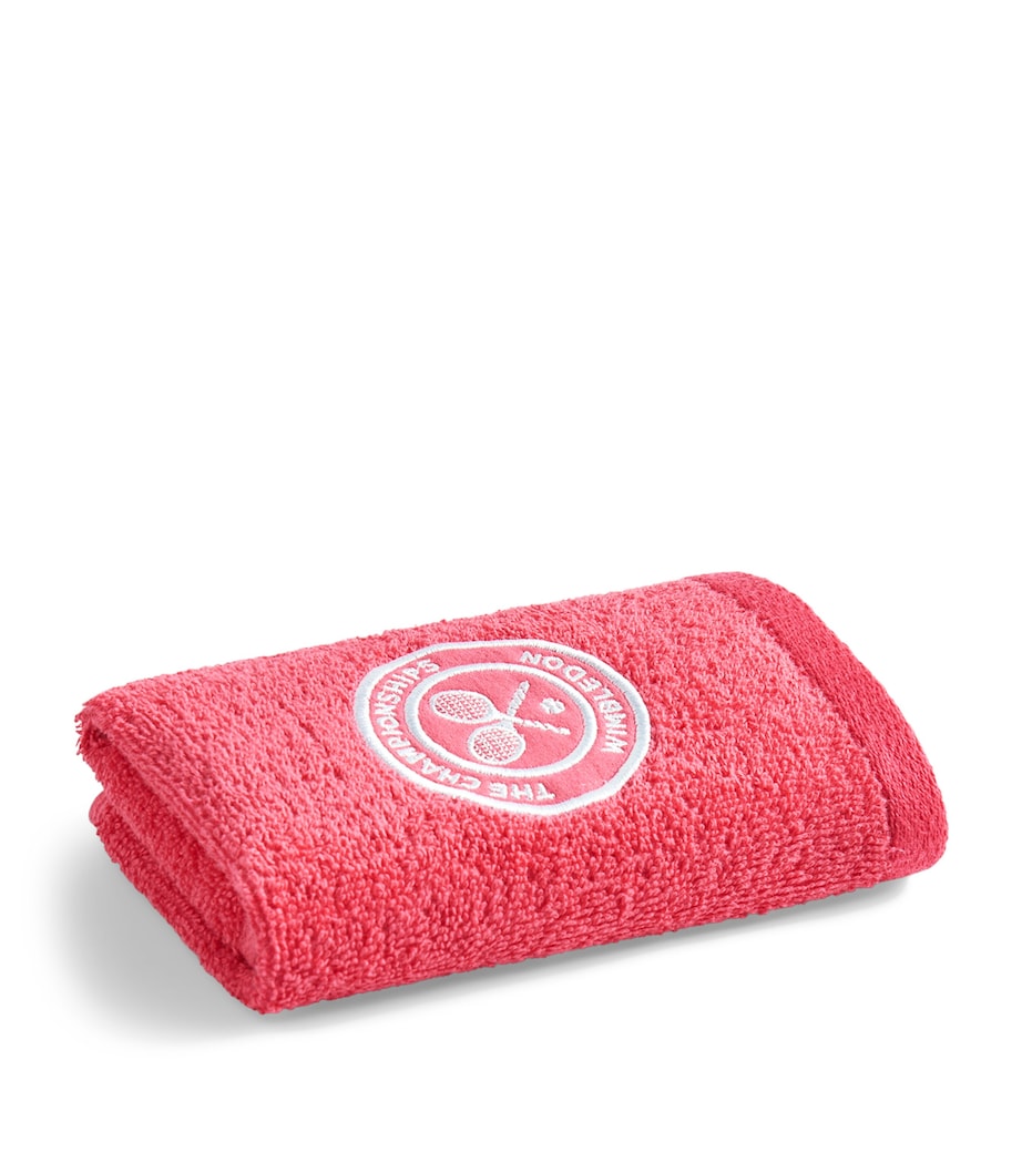 Christy x Wimbledon Face Cloths (Pack of 4) Strawberry / Pink Image 2