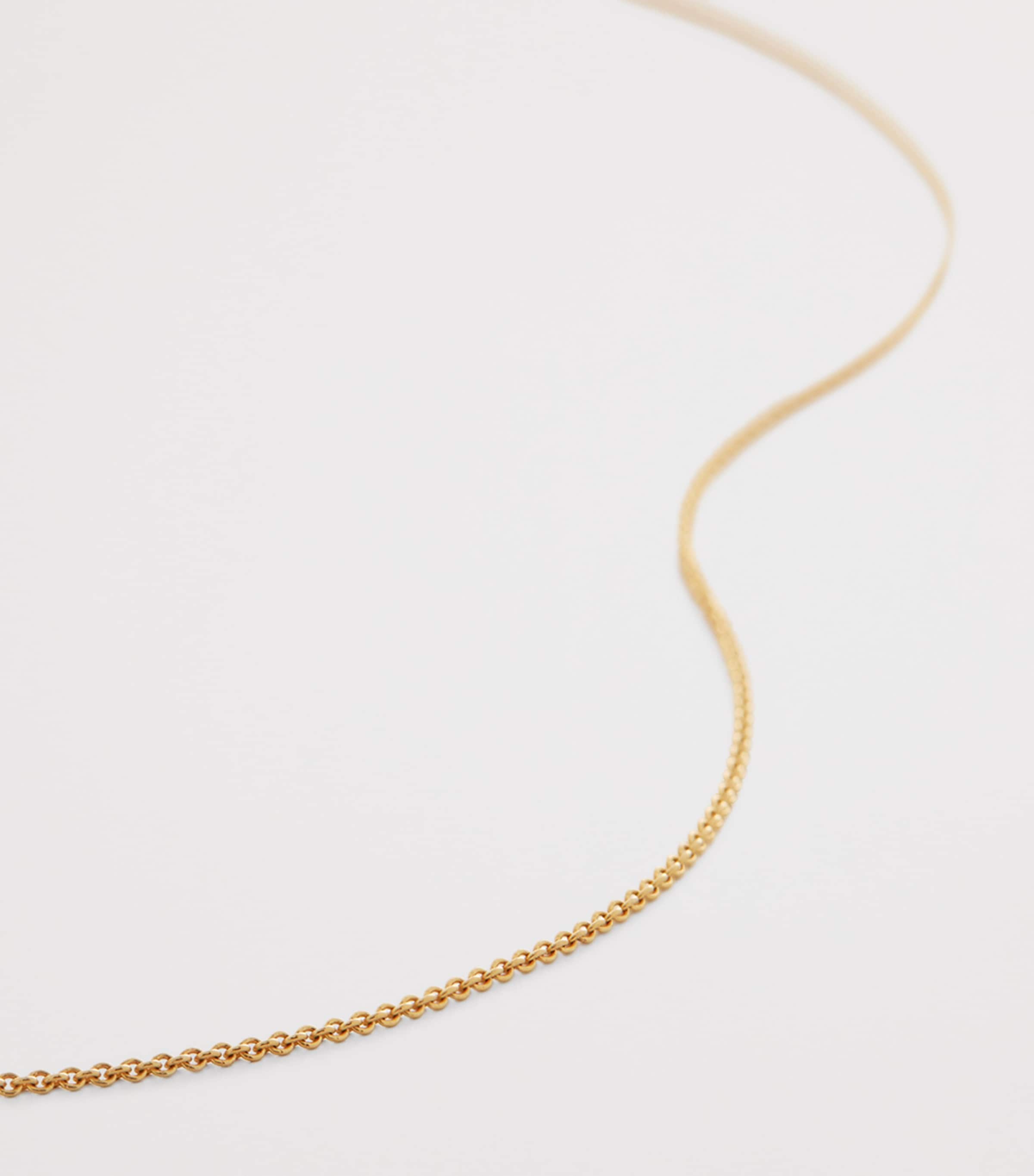 Gold Vermeil Fine Chain Necklace 18K GOLD VERMEIL Image 2