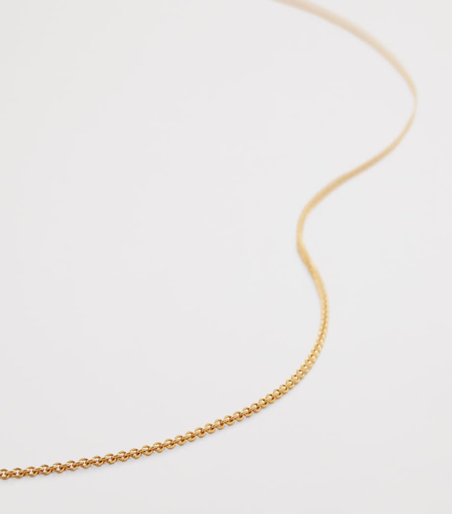Gold Vermeil Fine Chain Necklace 18K GOLD VERMEIL Image 2