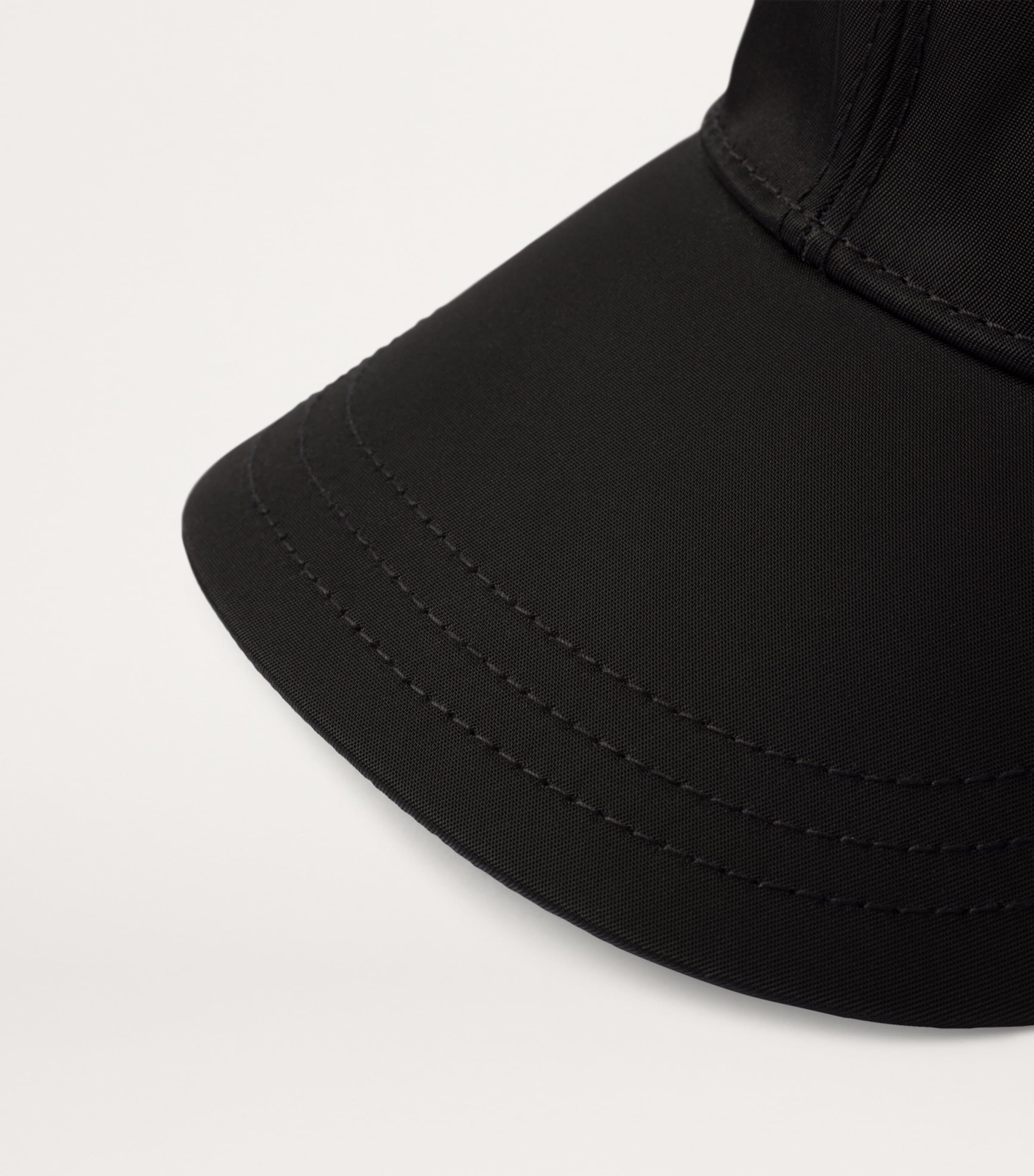 Prada Black Re-Nylon Baseball Cap | Harrods UK