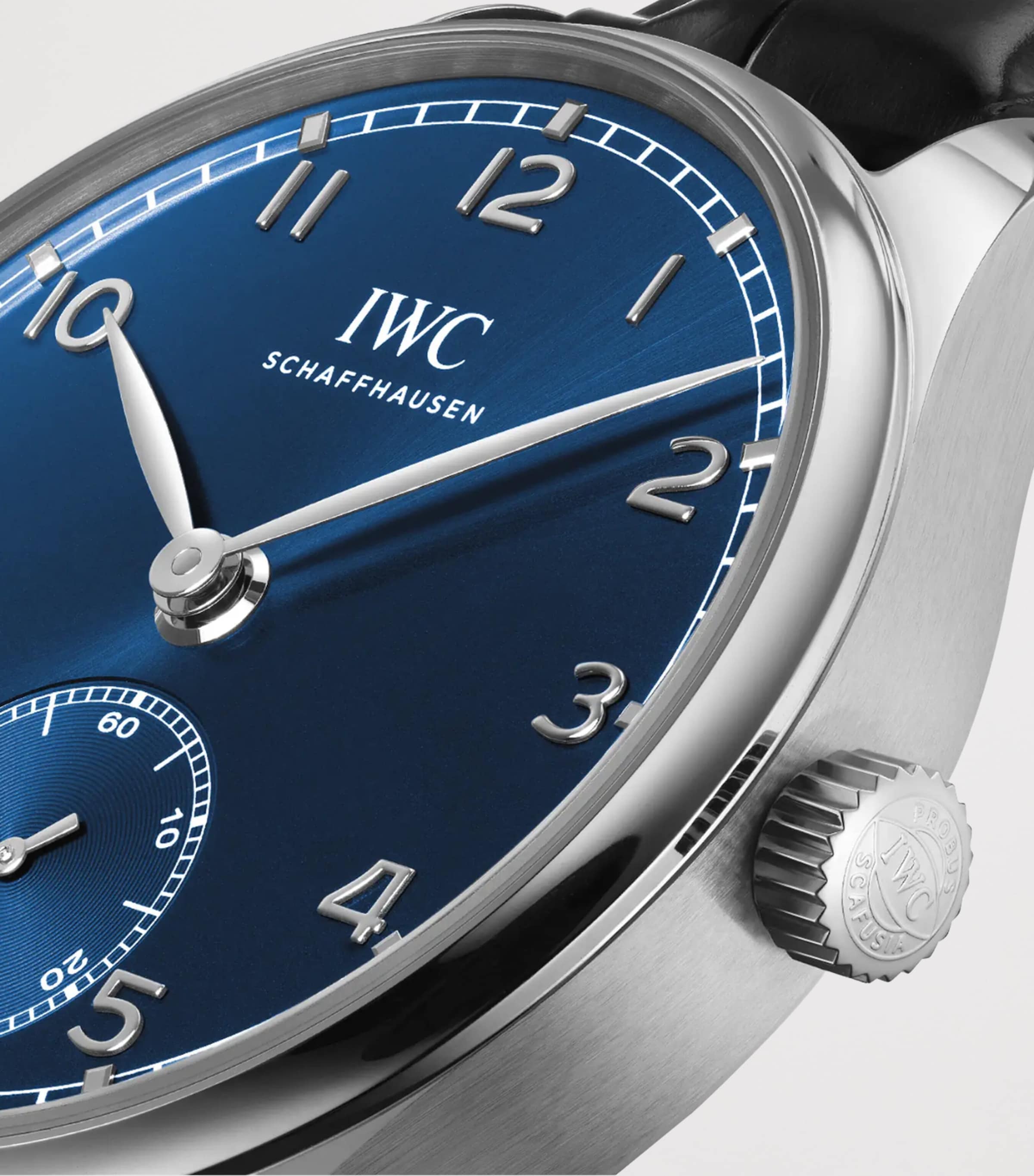 Stainless Steel Portugieser Automatic Watch 40 BLUE Image 7
