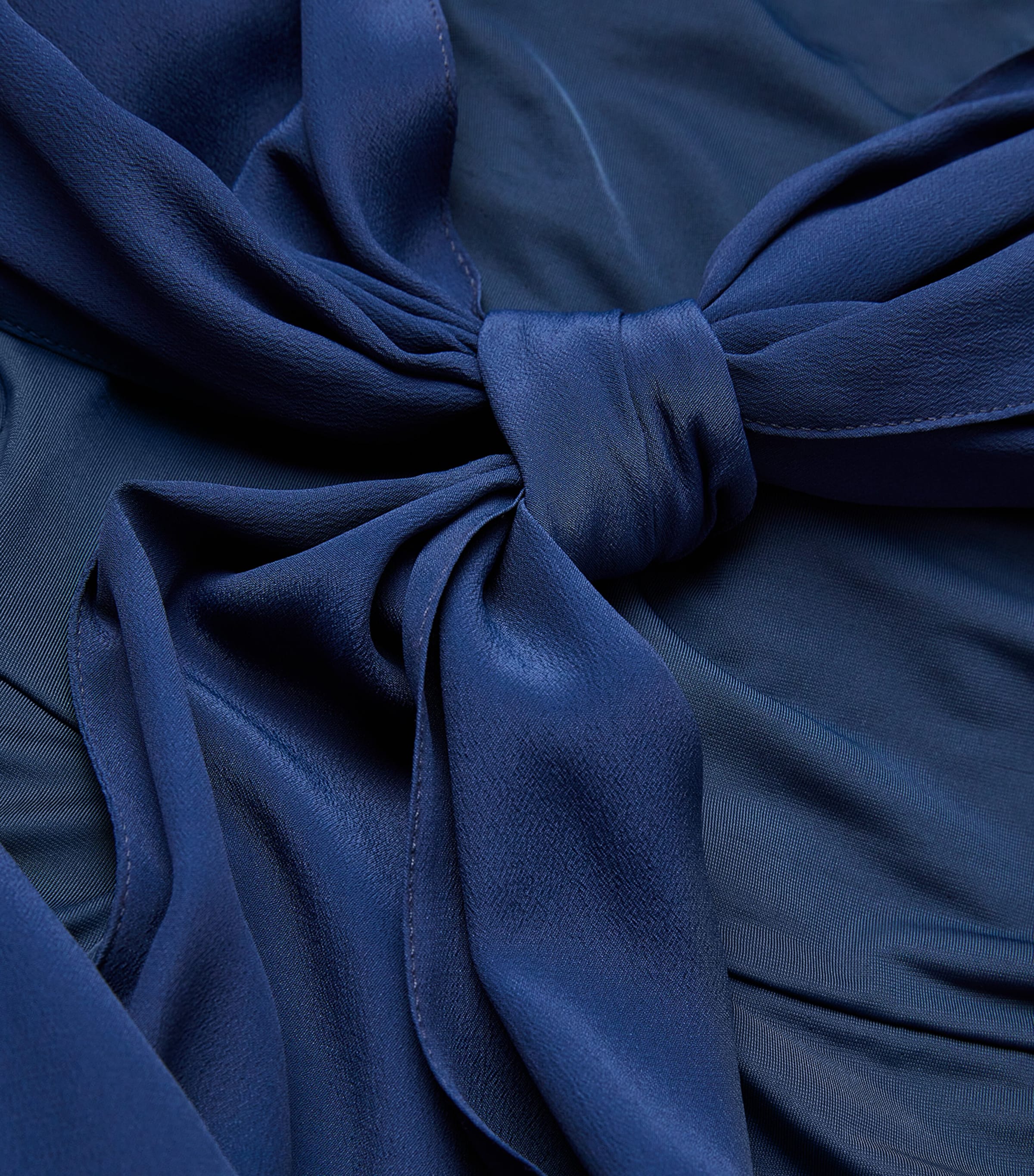 Jersey Draped Maxi Dress NAVY Image 5