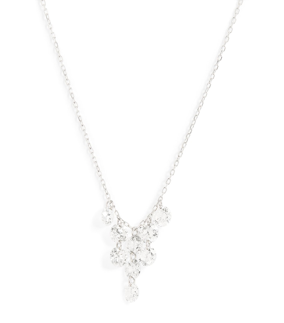 White Gold and Diamond Céleste Necklace WHITE GOLD Image 1