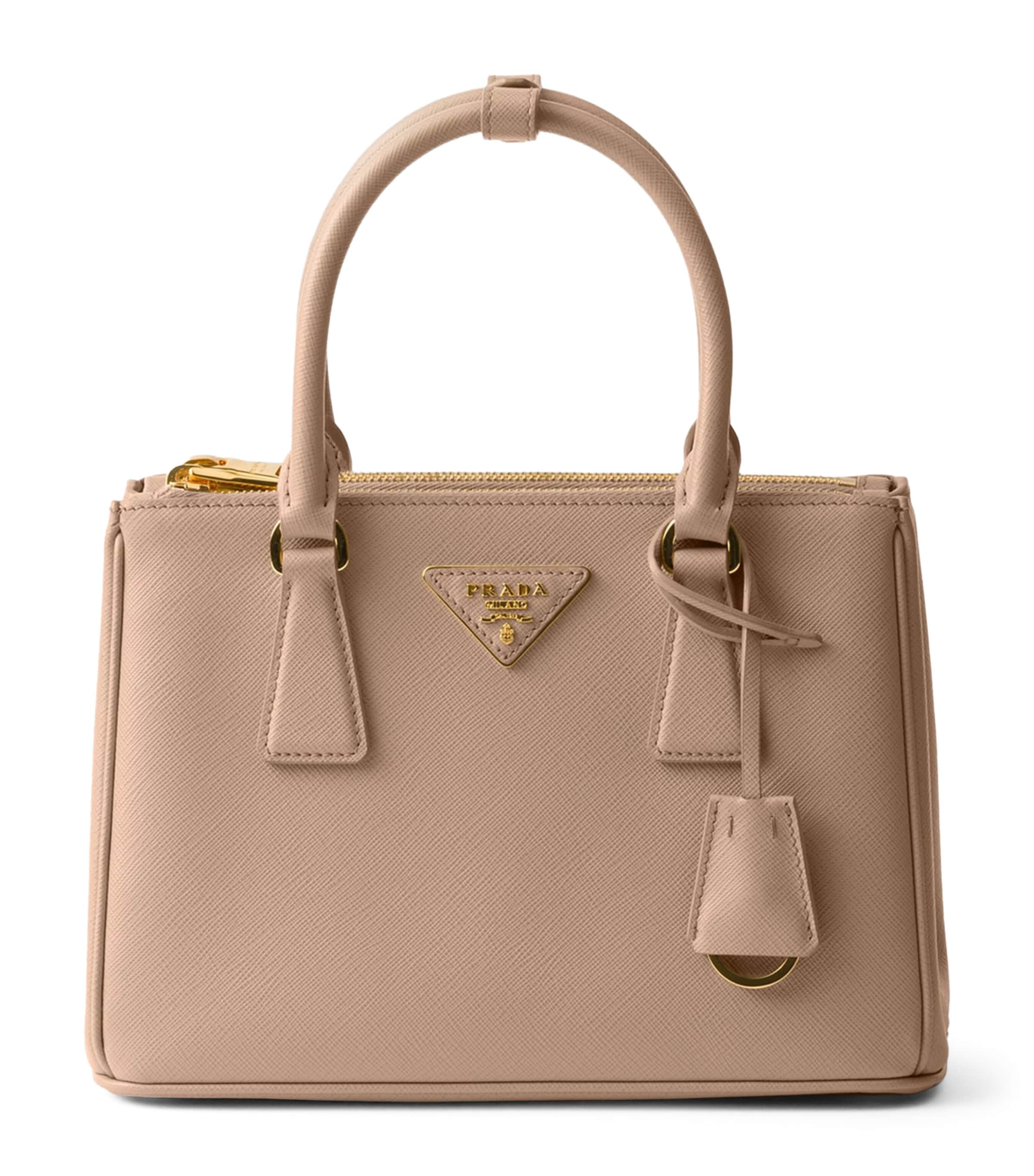 Small Saffiano Leather Galleria Top-Handle Bag F0770 Image 1