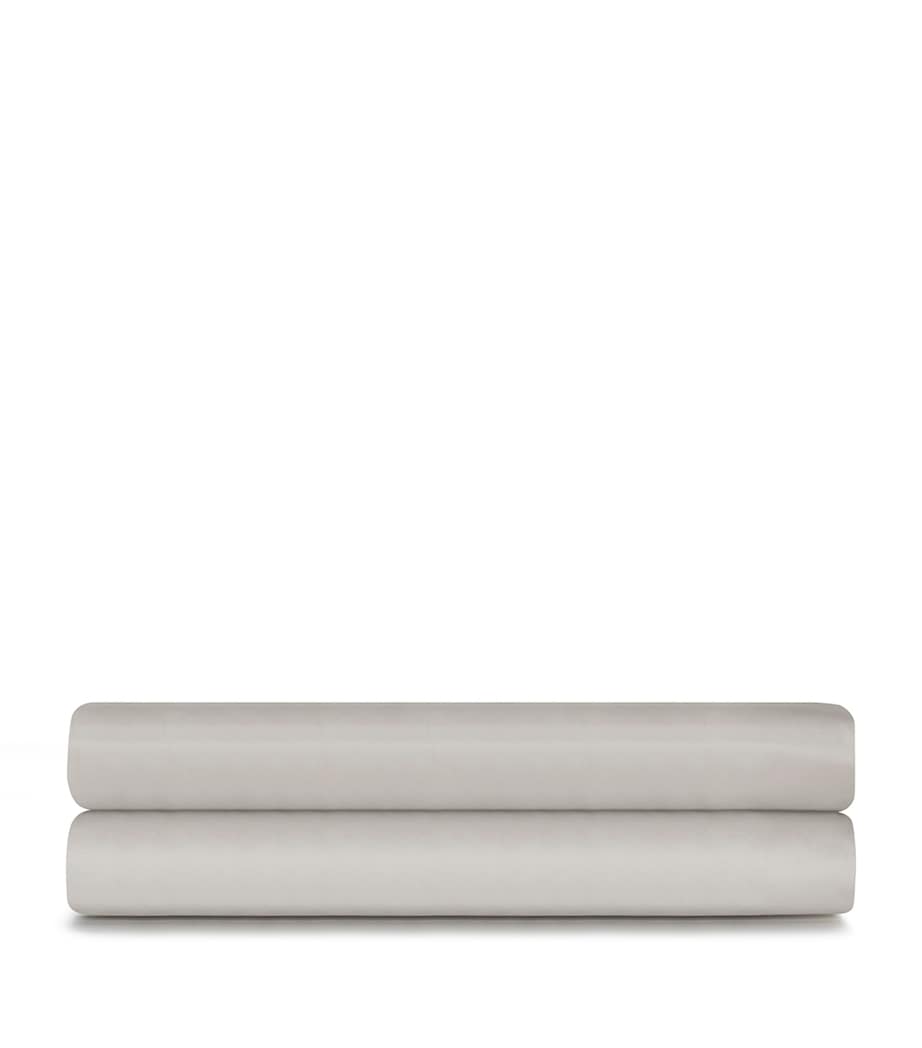 Langdon Emperor Fitted Sheet (200cm x 200cm) SILVER Image 2