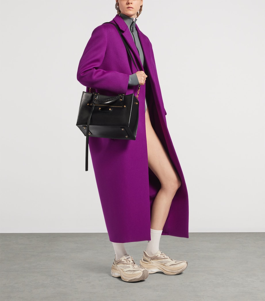 Balenciaga Medium Leather Le City Tote Bag Image 7