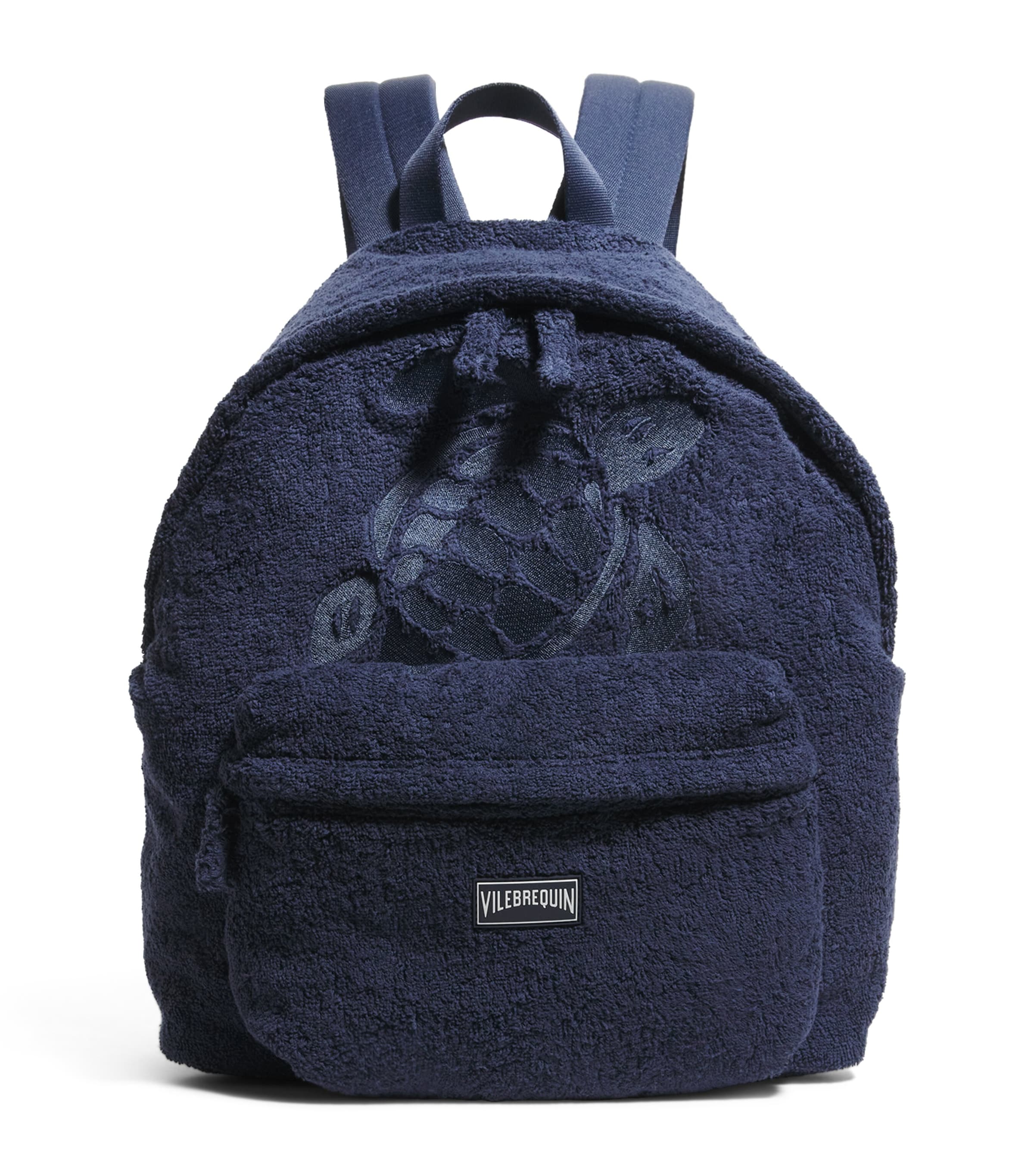 Vilebrequin Terry Turtle Byebye Backpack In Navy