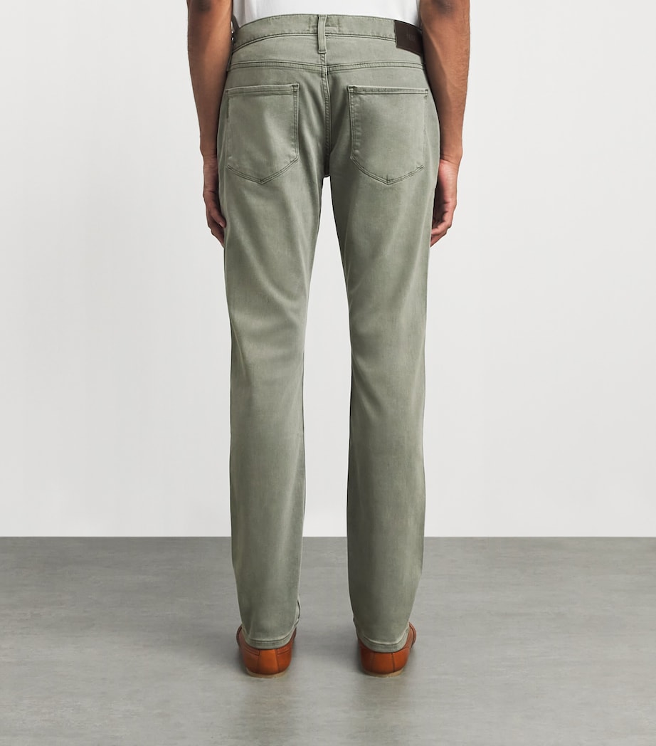 PAIGE Mens Lennox Slim Jeans Vintage Bonsai Image 5