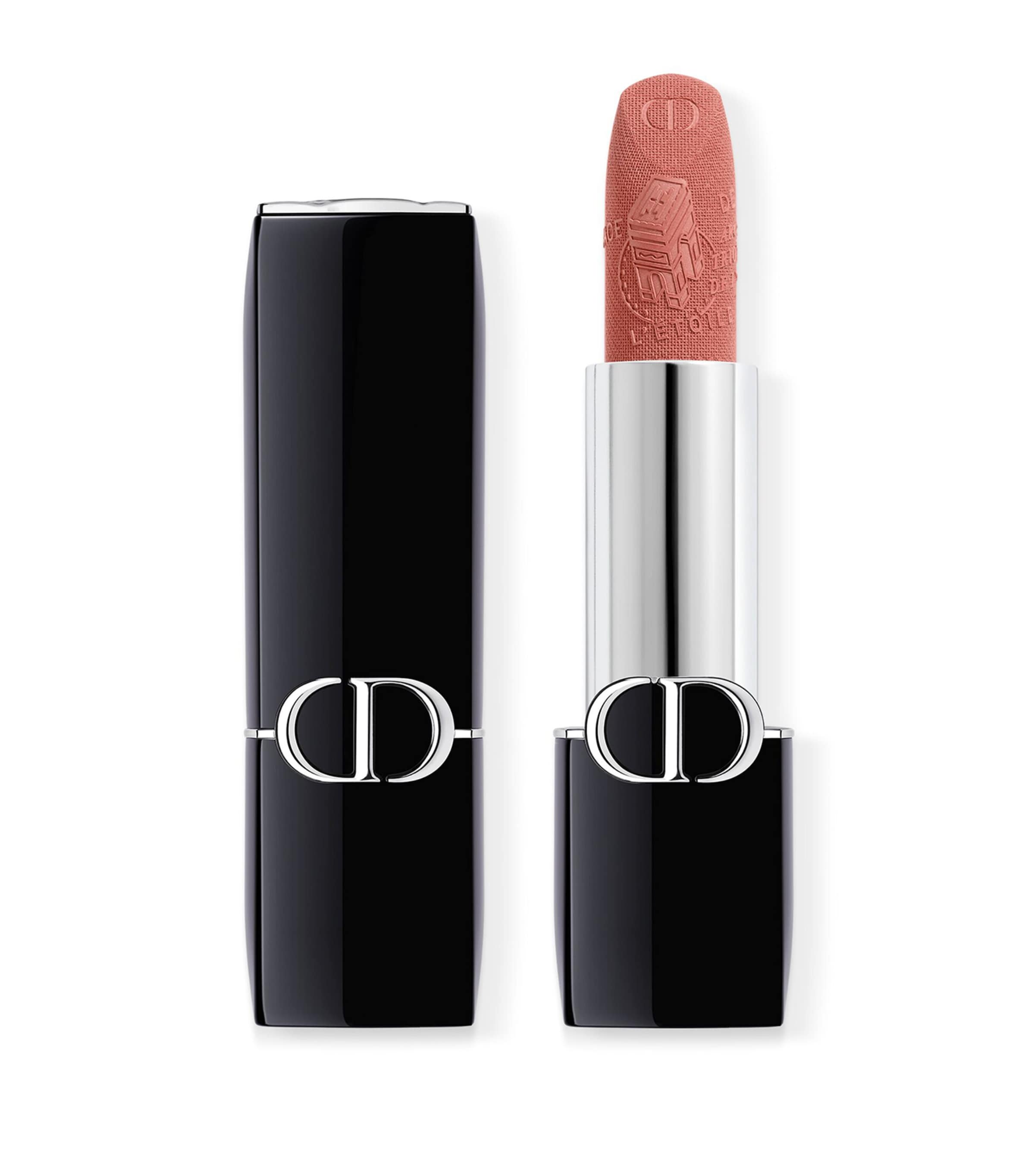 Dior Plan De Paris Collection Rouge  Couture Velvet Lipstick In White