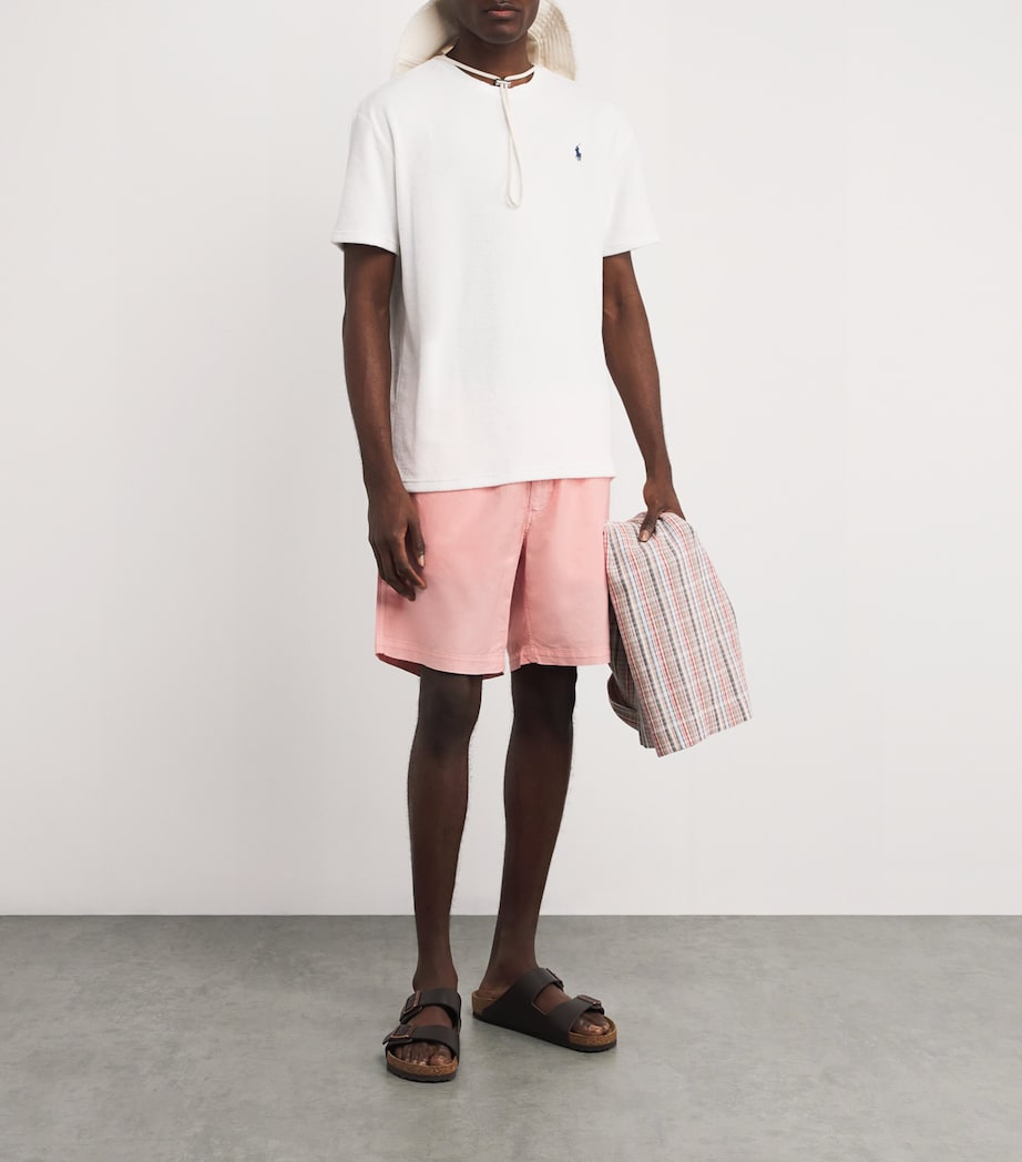 Cotton Mineral-Dyed Prepster Shorts PINK Image 2