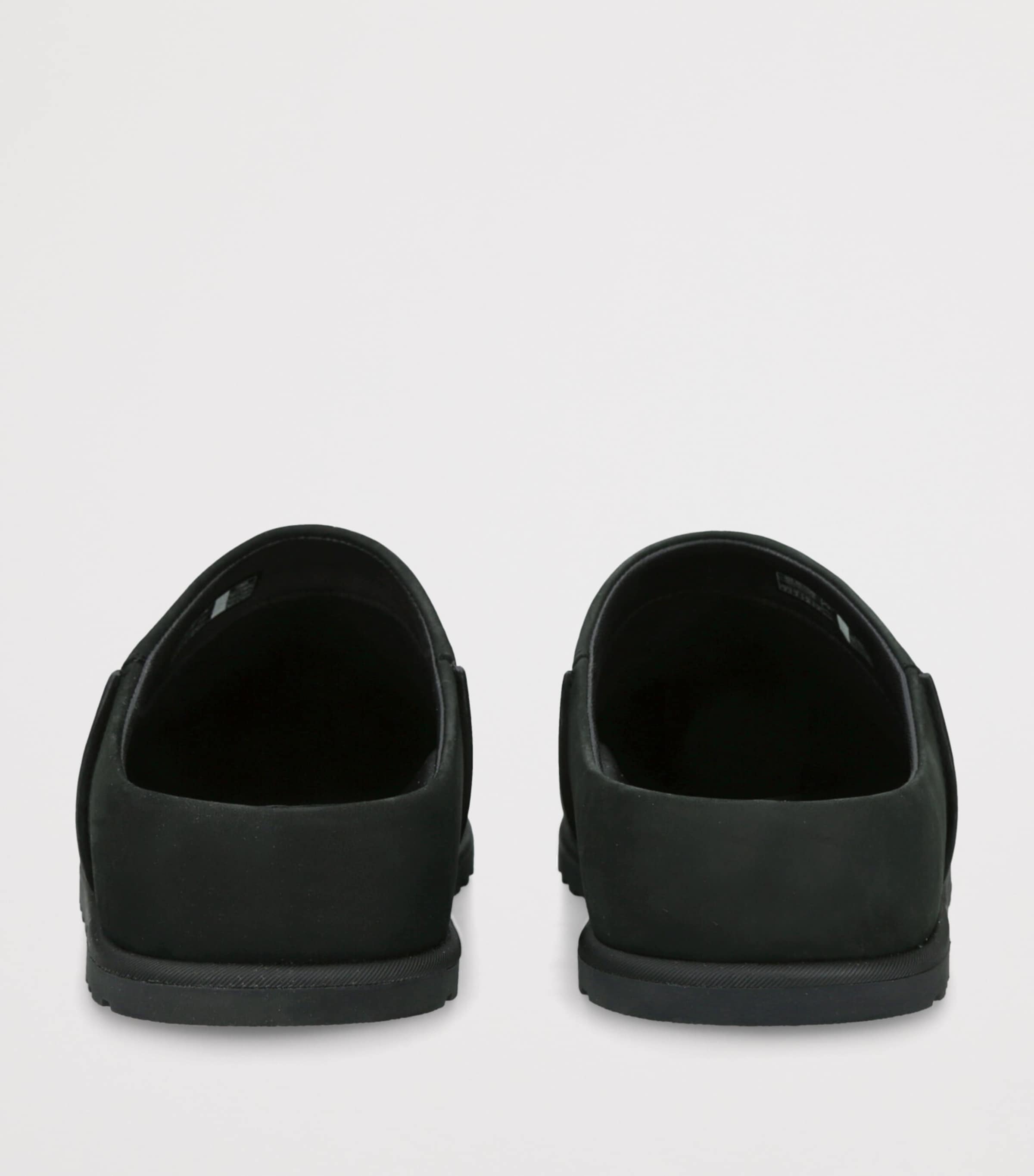 Suede Otzo Clogs BLACK Image 2