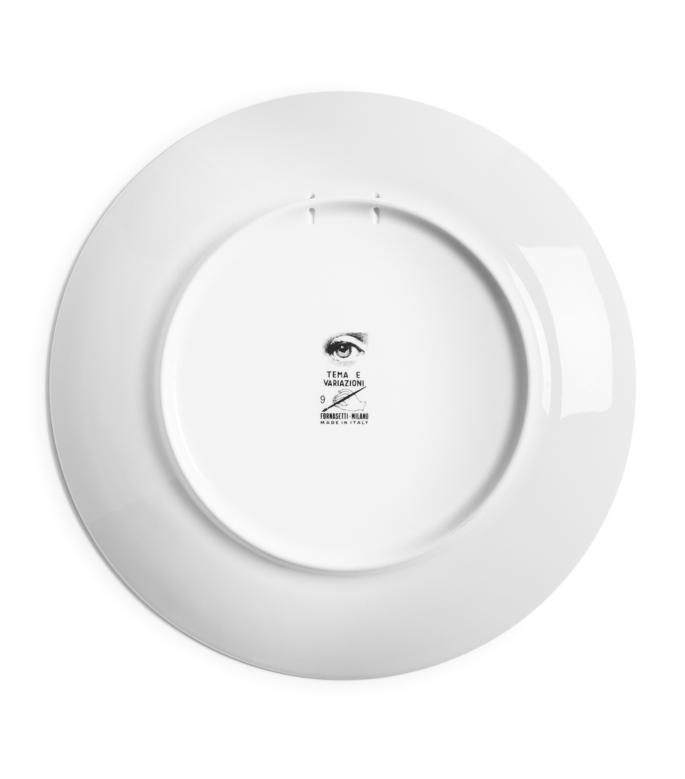 Fornasetti Tema e Variazioni No. 370 Wall Plate (26cm) Image 3