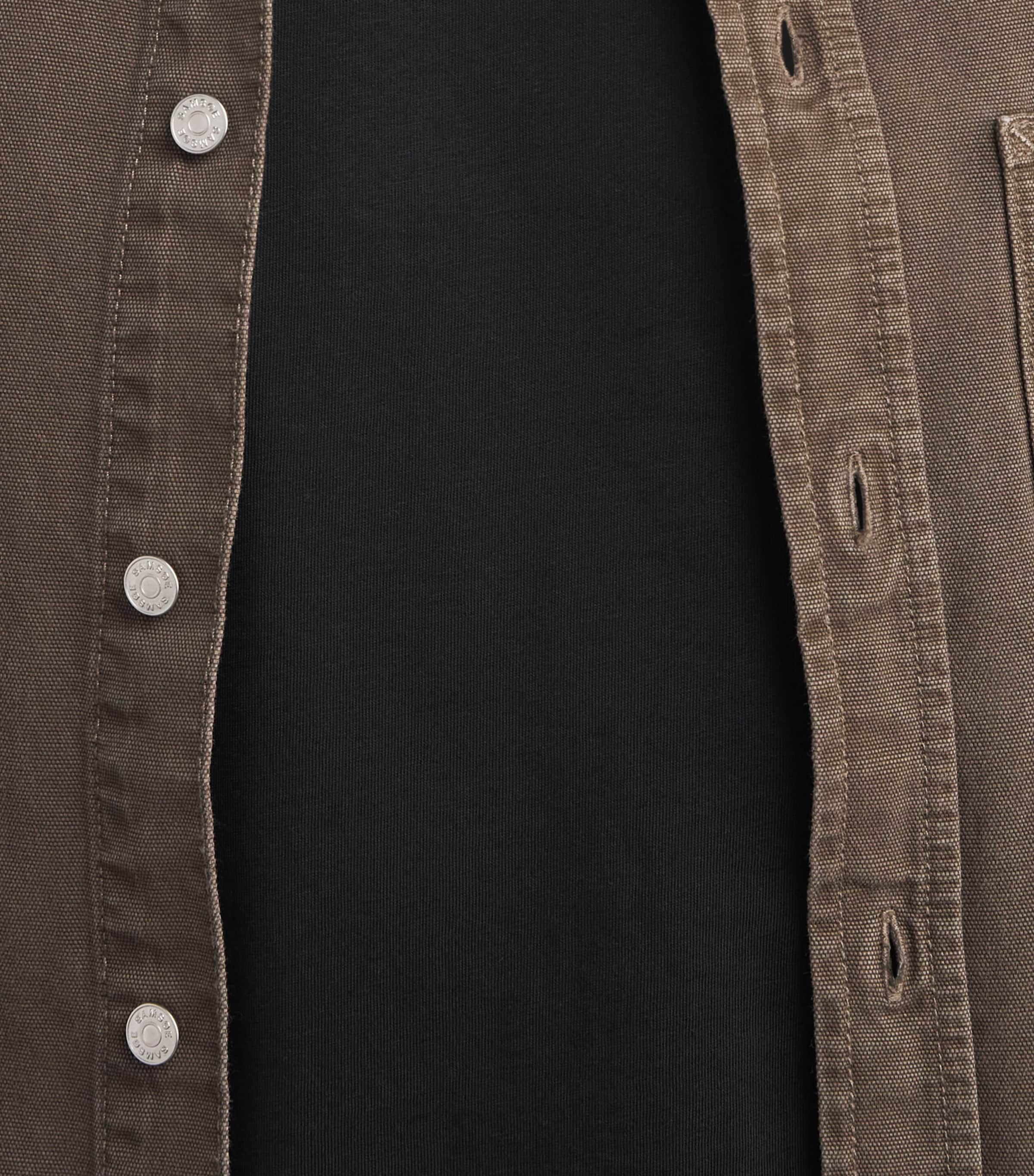 Cotton Slim-Fit T-Shirt RL BLACK Image 6