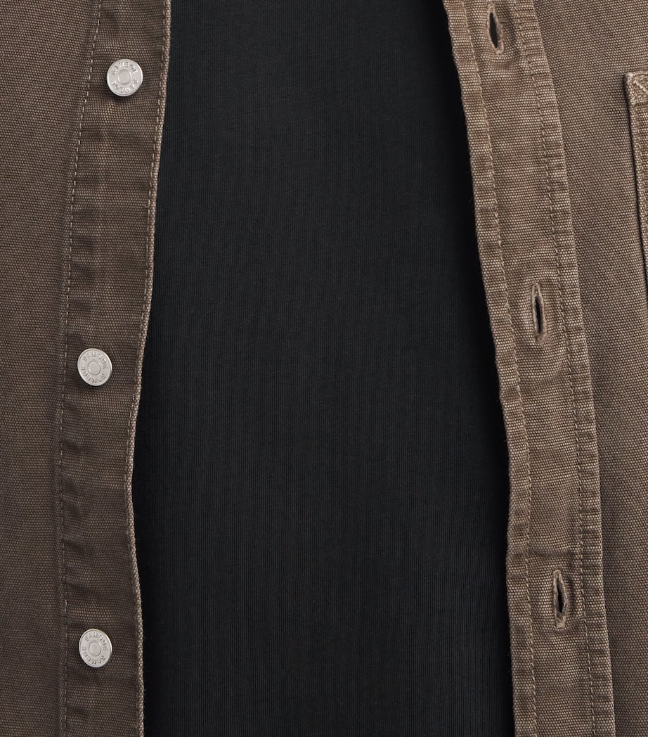 Cotton Slim-Fit T-Shirt RL BLACK Image 6