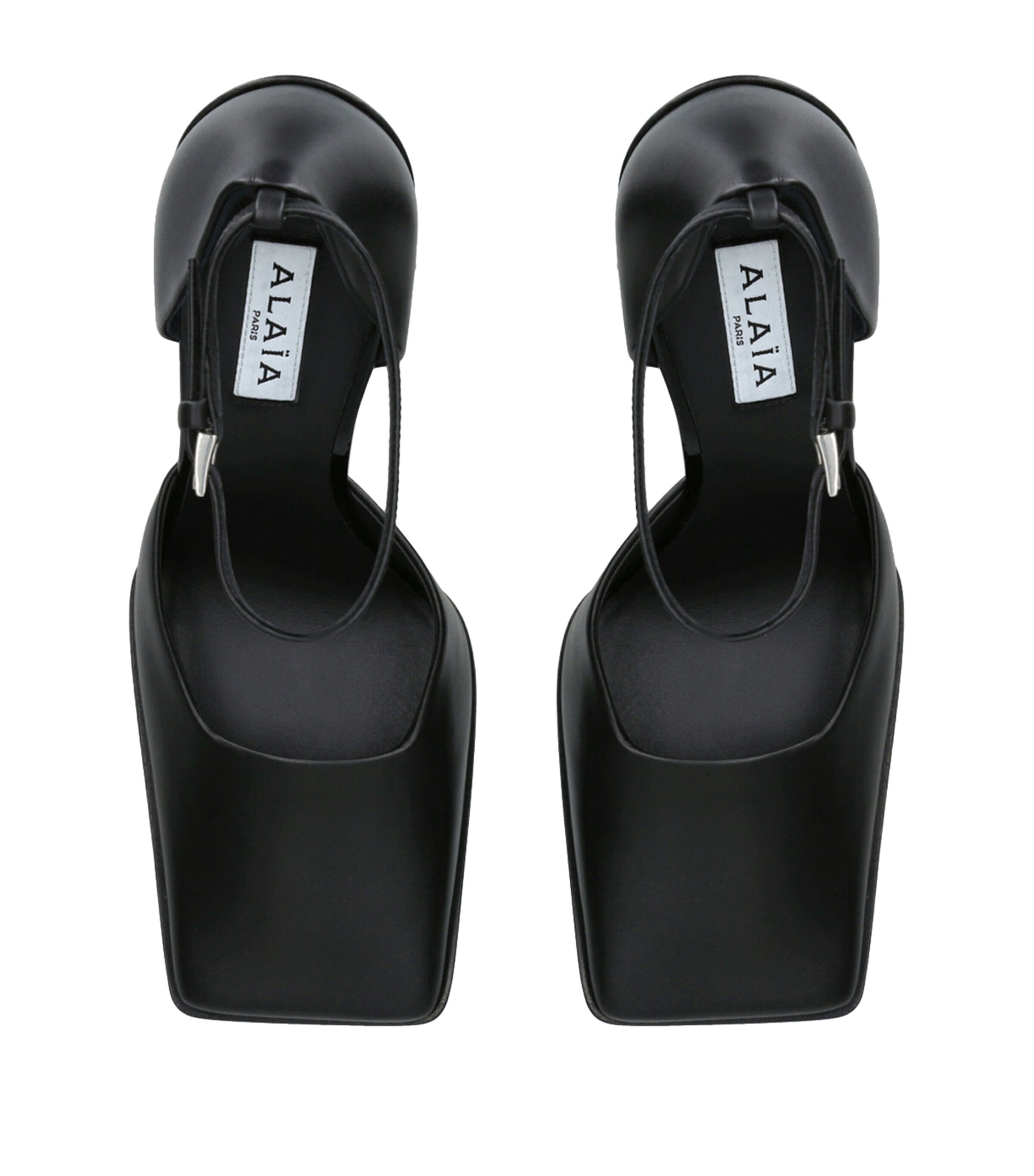 Alaïa Leather D’Orsay Pumps 90 Black Image 4