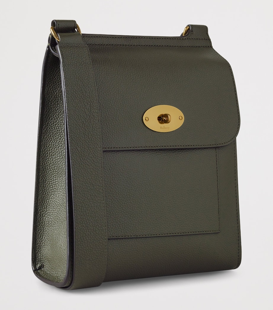 Leather Antony Messenger Bag JUNPER GREEN Image 2