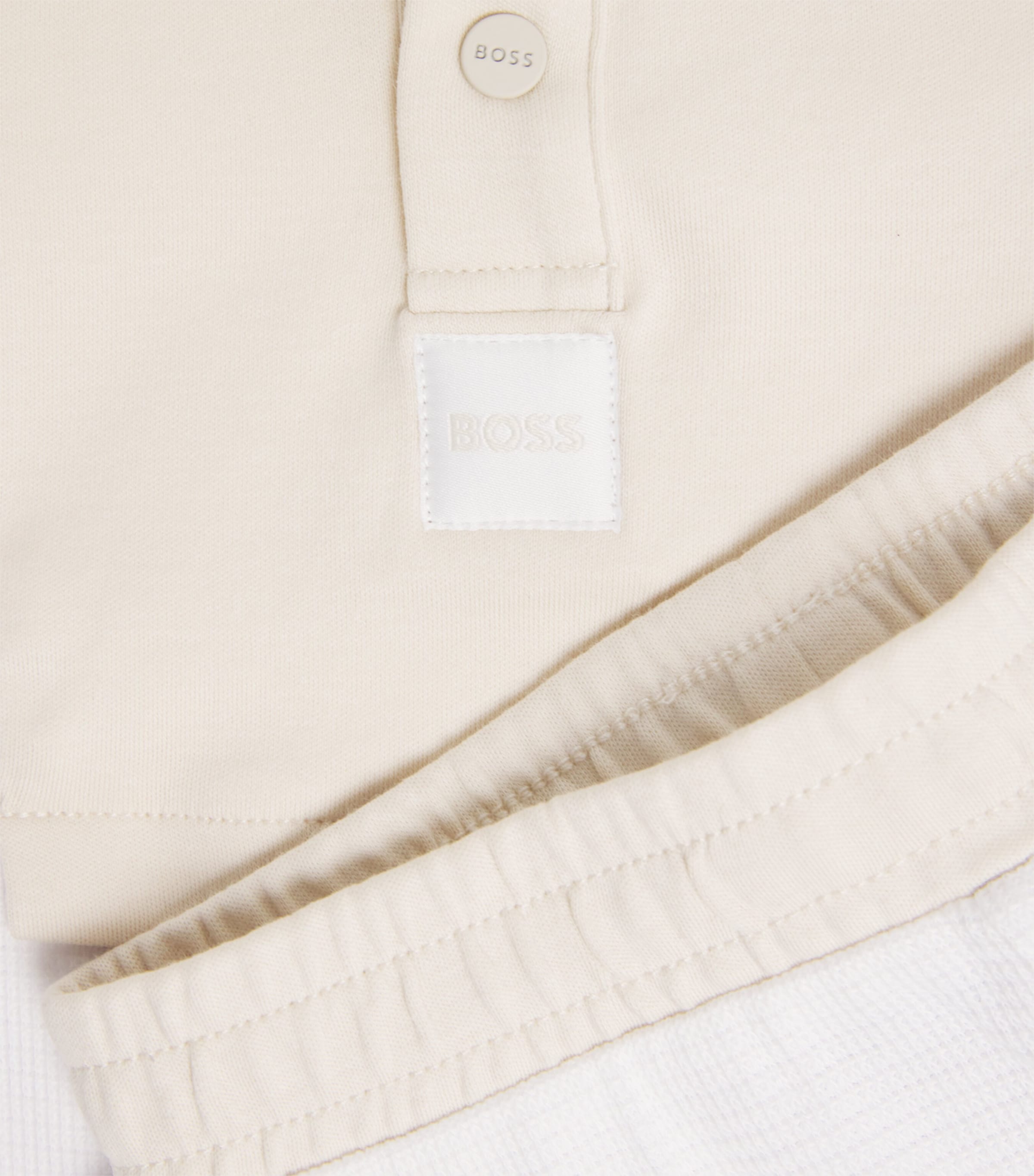 Cotton Polo Shirt and Shorts Set (1-18 Months) 10PWHITE Image 4