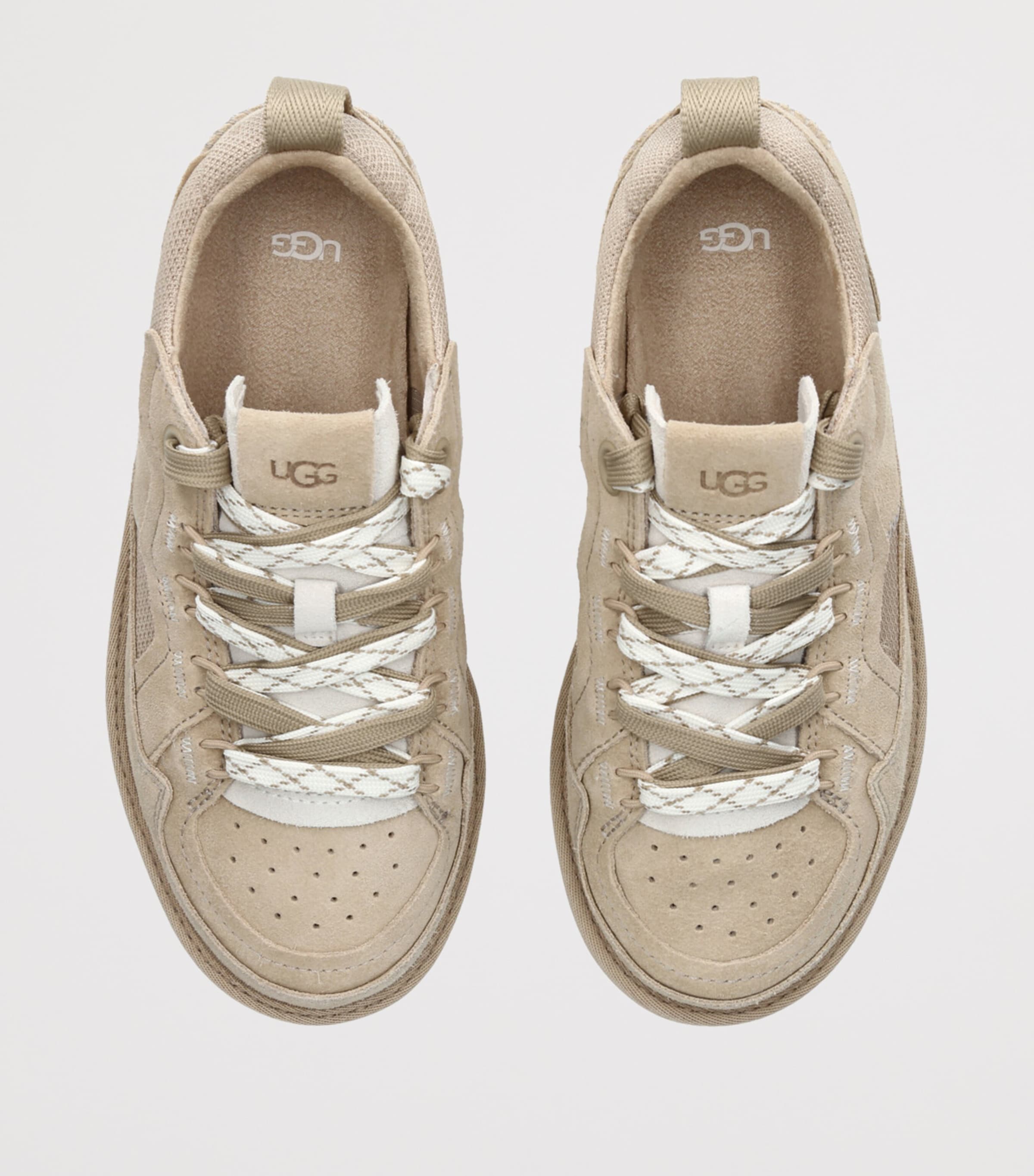 Suede Minimel Sneakers BEIGE COMB Image 4