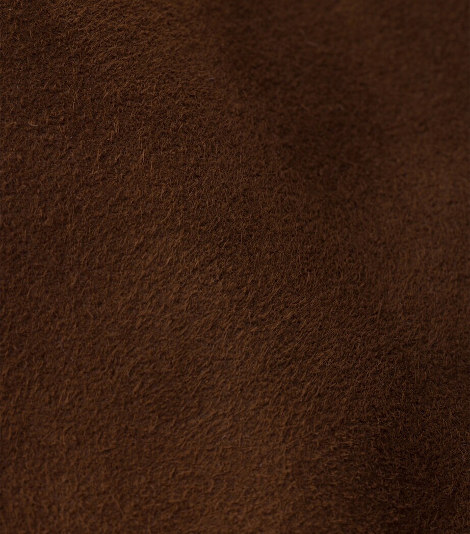 Prada Large Suede Explore Shoulder Bag Brown Image 7