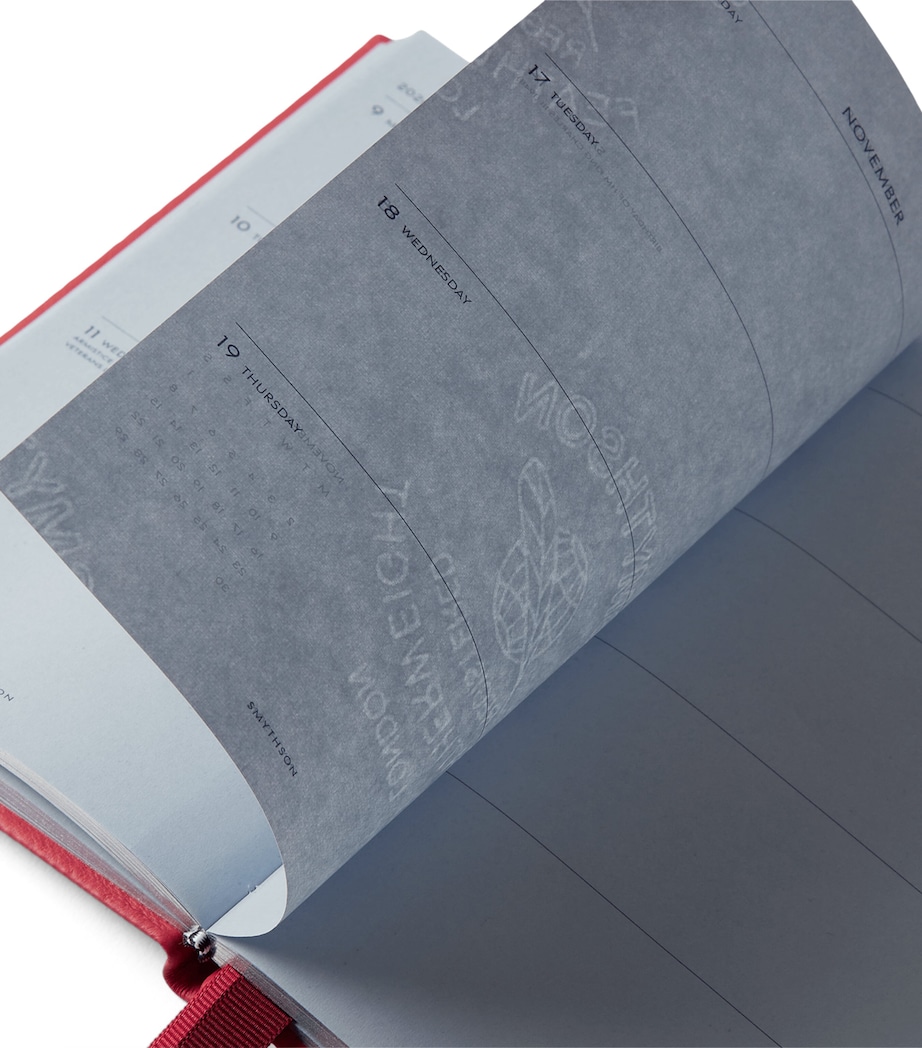 Grained Lambskin Chelsea Diary RASPBERRY Image 3