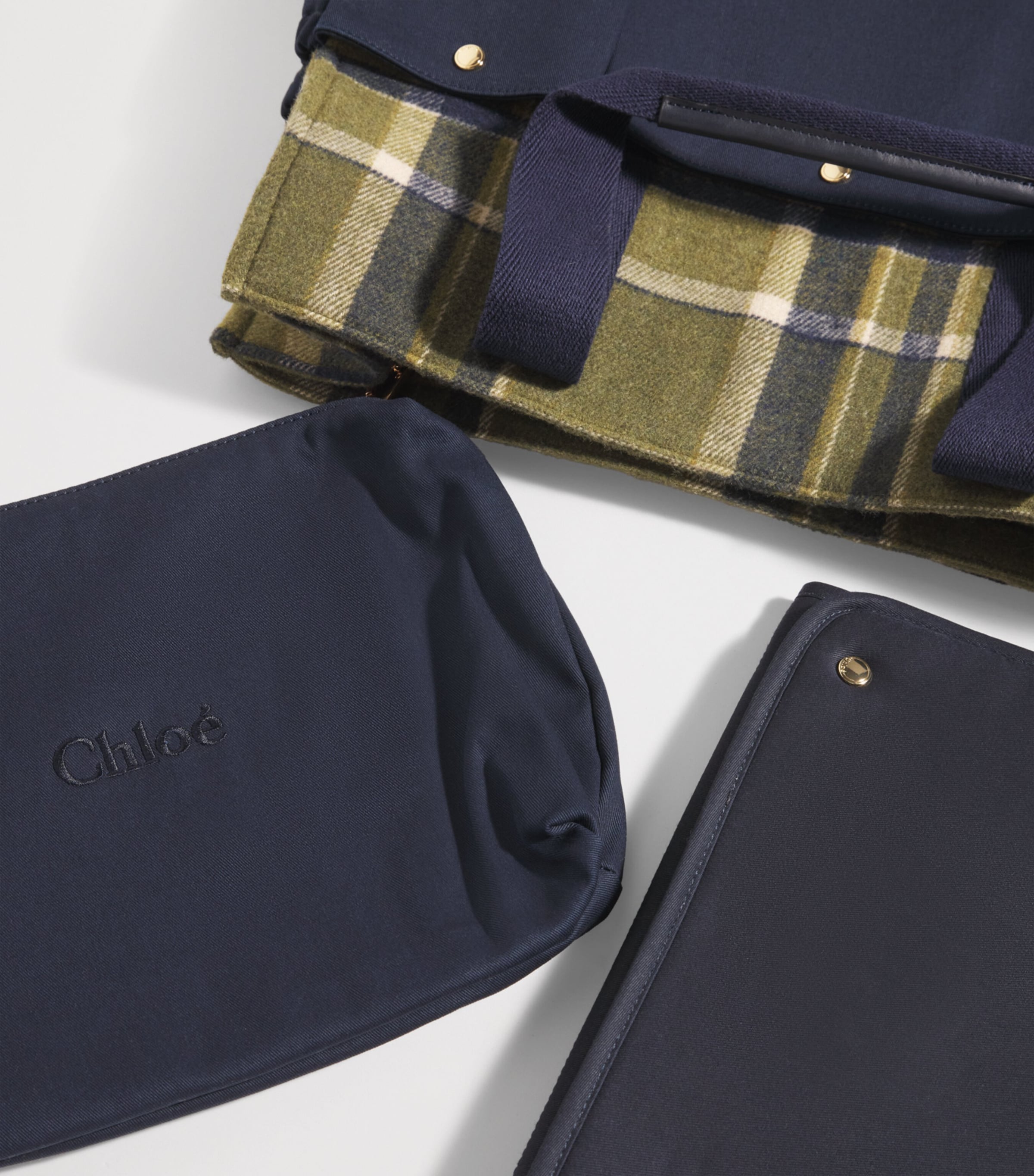 Tartan Changing Bag CARREAUX Image 4