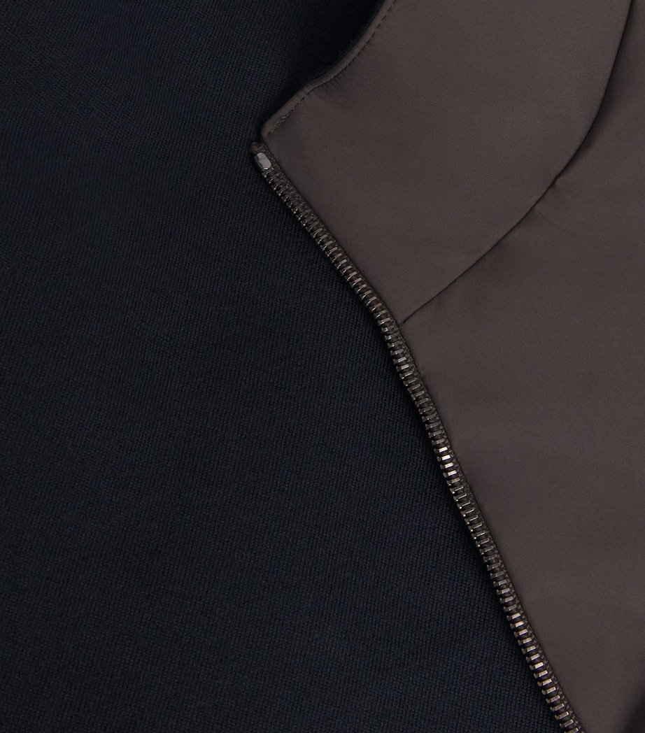 Virgin Wool Reversible Bomber Jacket TX4.4 TESTA DI MORO Image 5