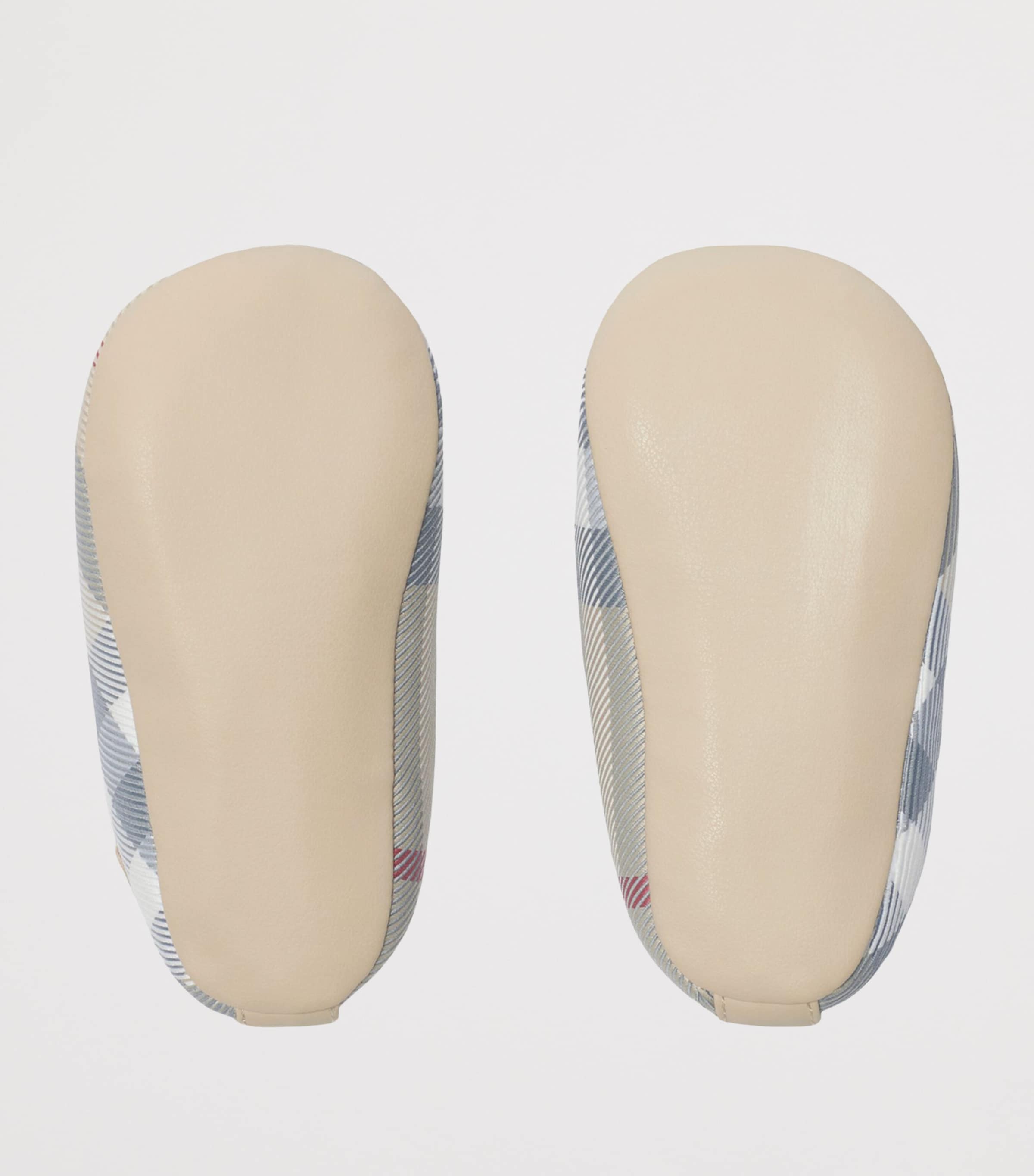 Check Slip-On Booties PALE STONE IP CHECK Image 5