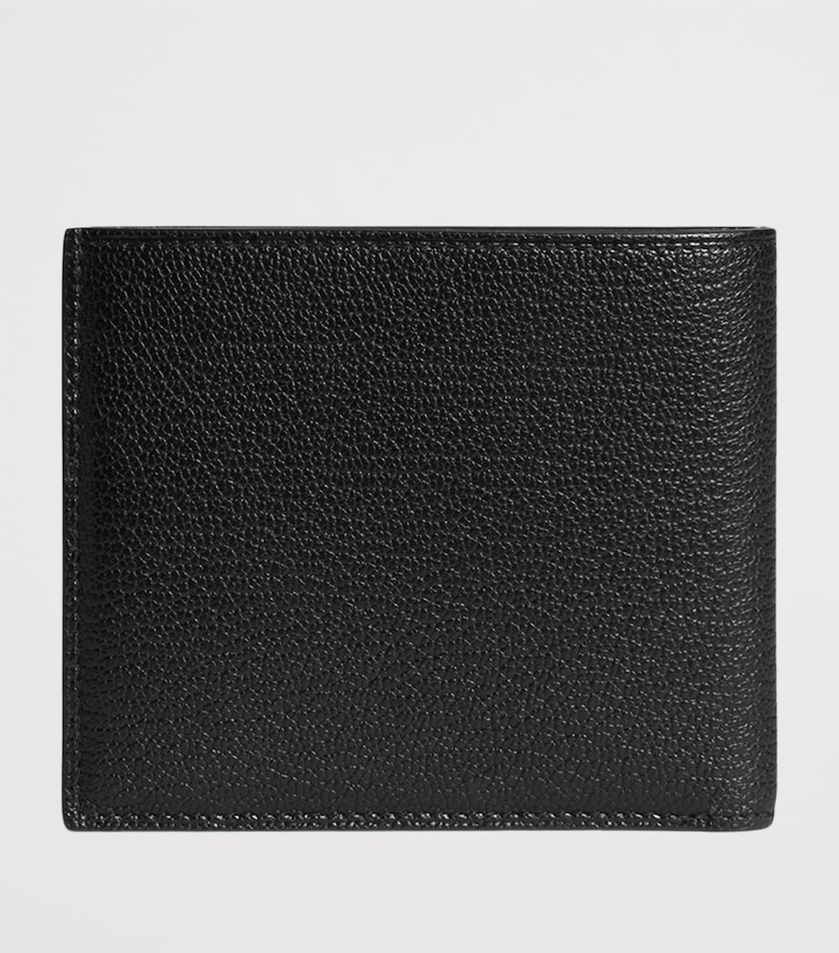 Goatskin Duke Fine Bifold Wallet 001BLACK Image 2