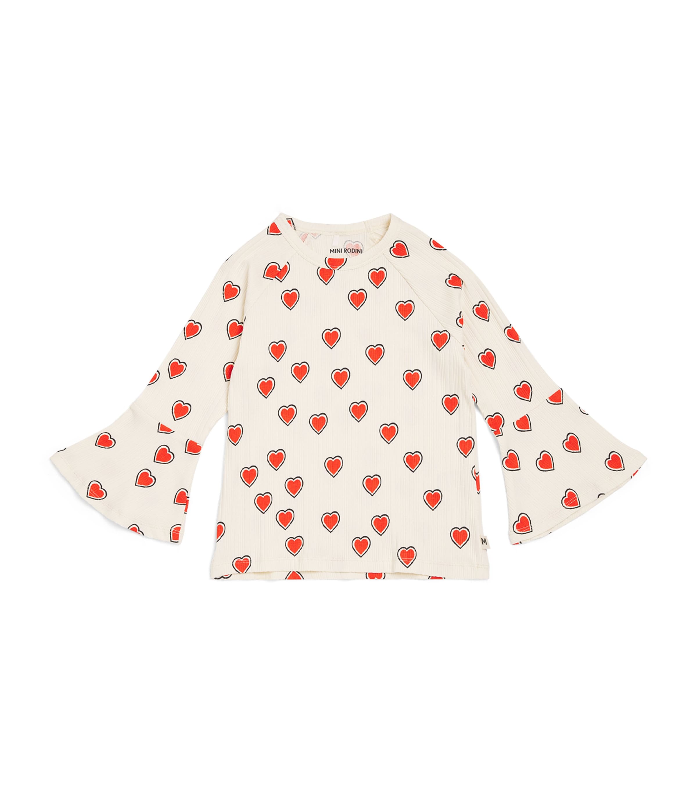Mini Rodini Printed Top In White