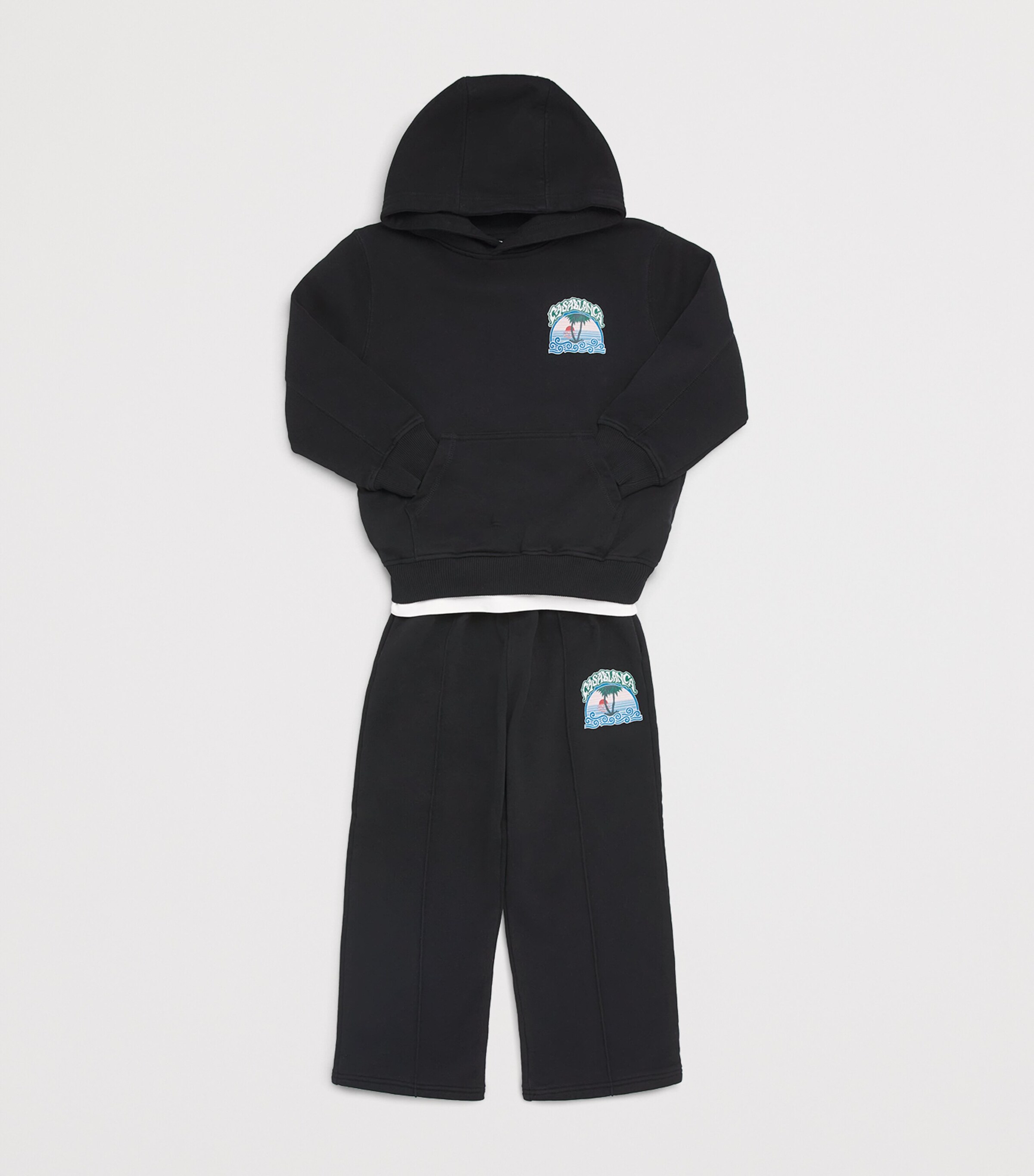 Casablanca Kids Palm Tree Sweatpants (3-14 Years) Palm Tree Emblem Image 3